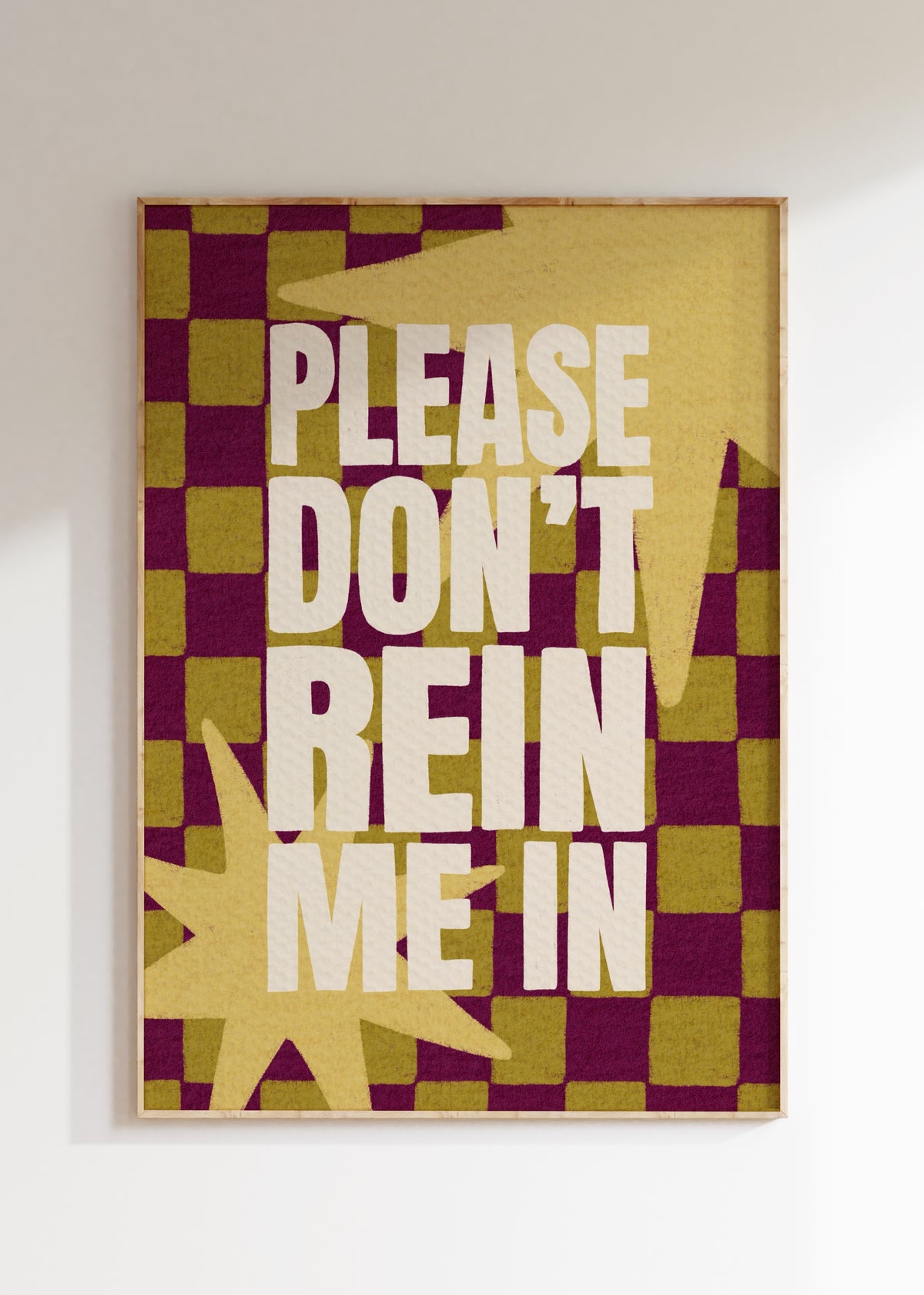 Rein Me In Art Print