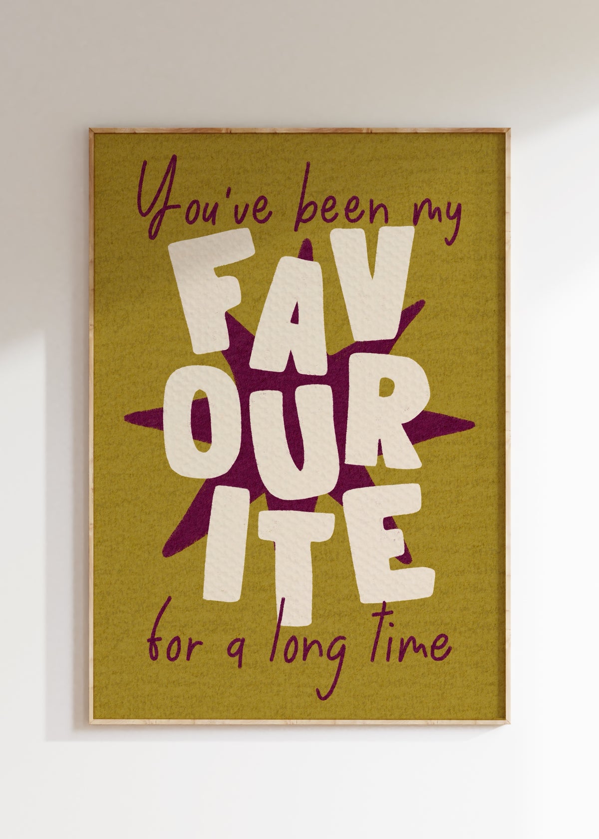 Favourite Art Print