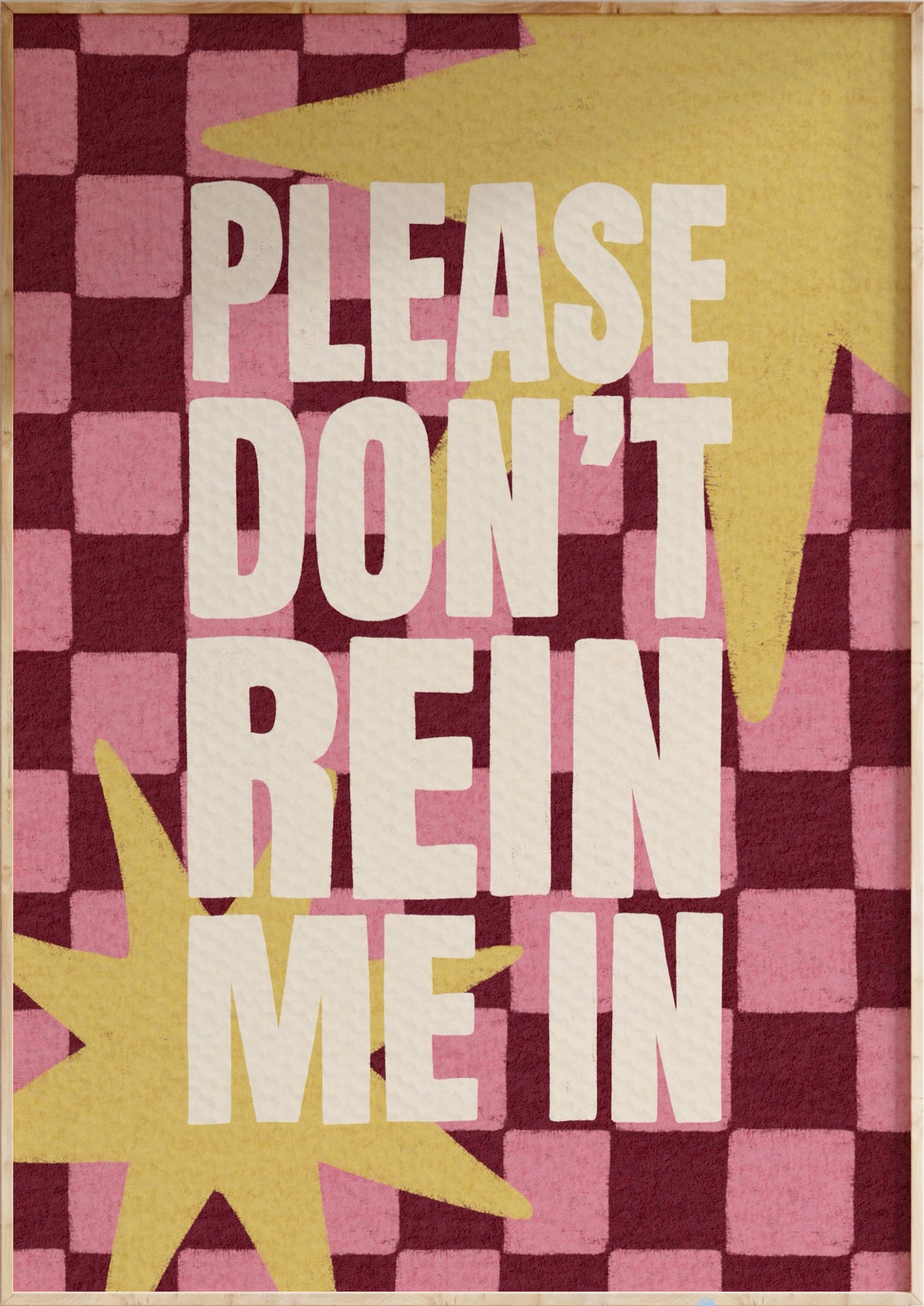 Rein Me In Art Print