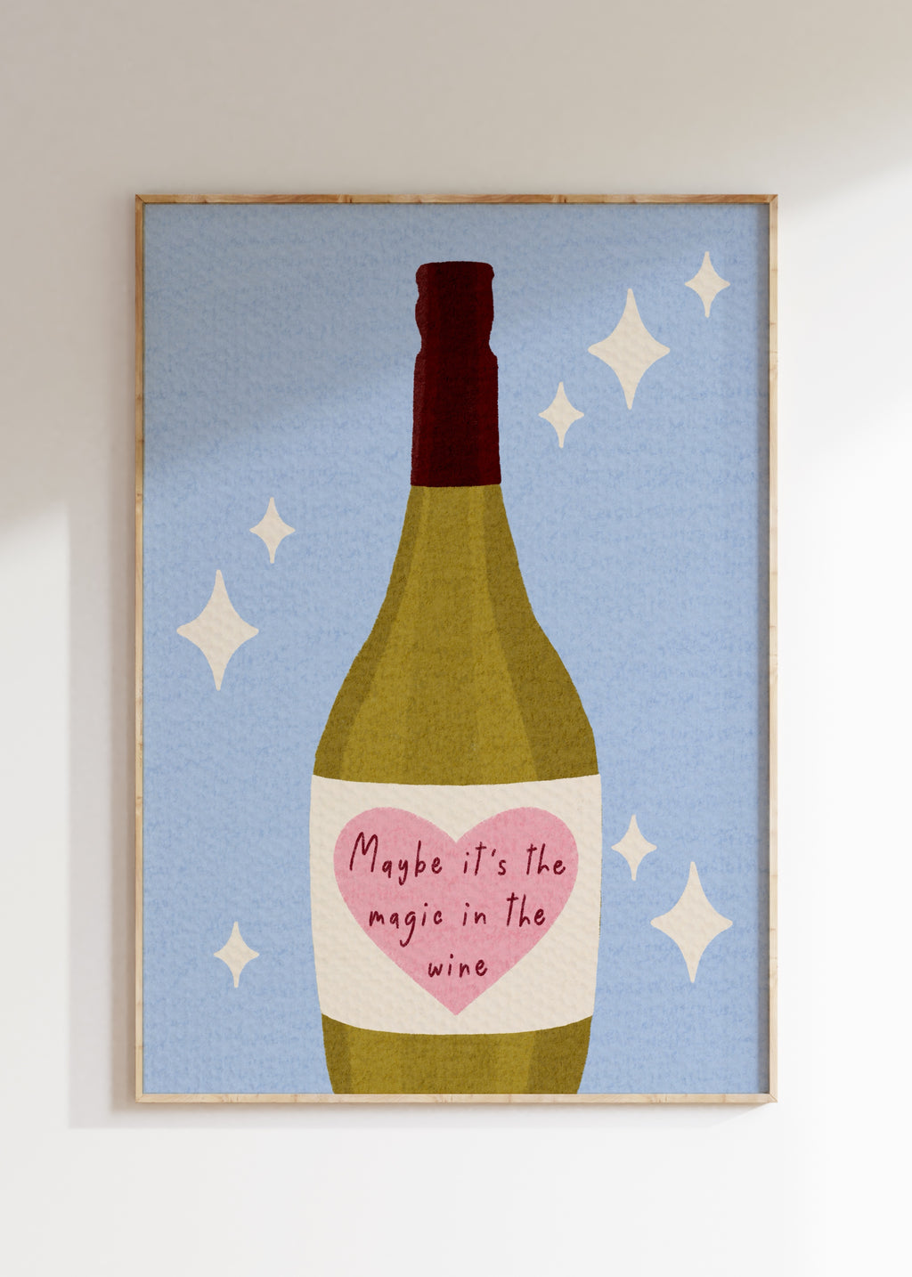 Magic In The Wine Art Print