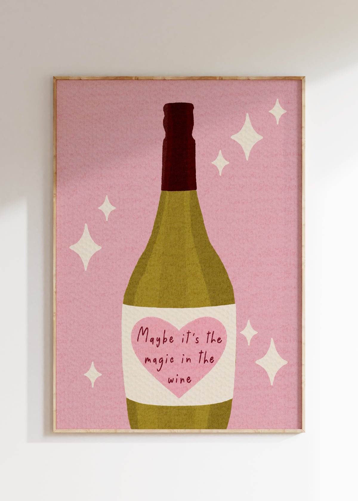 Magic In The Wine Art Print