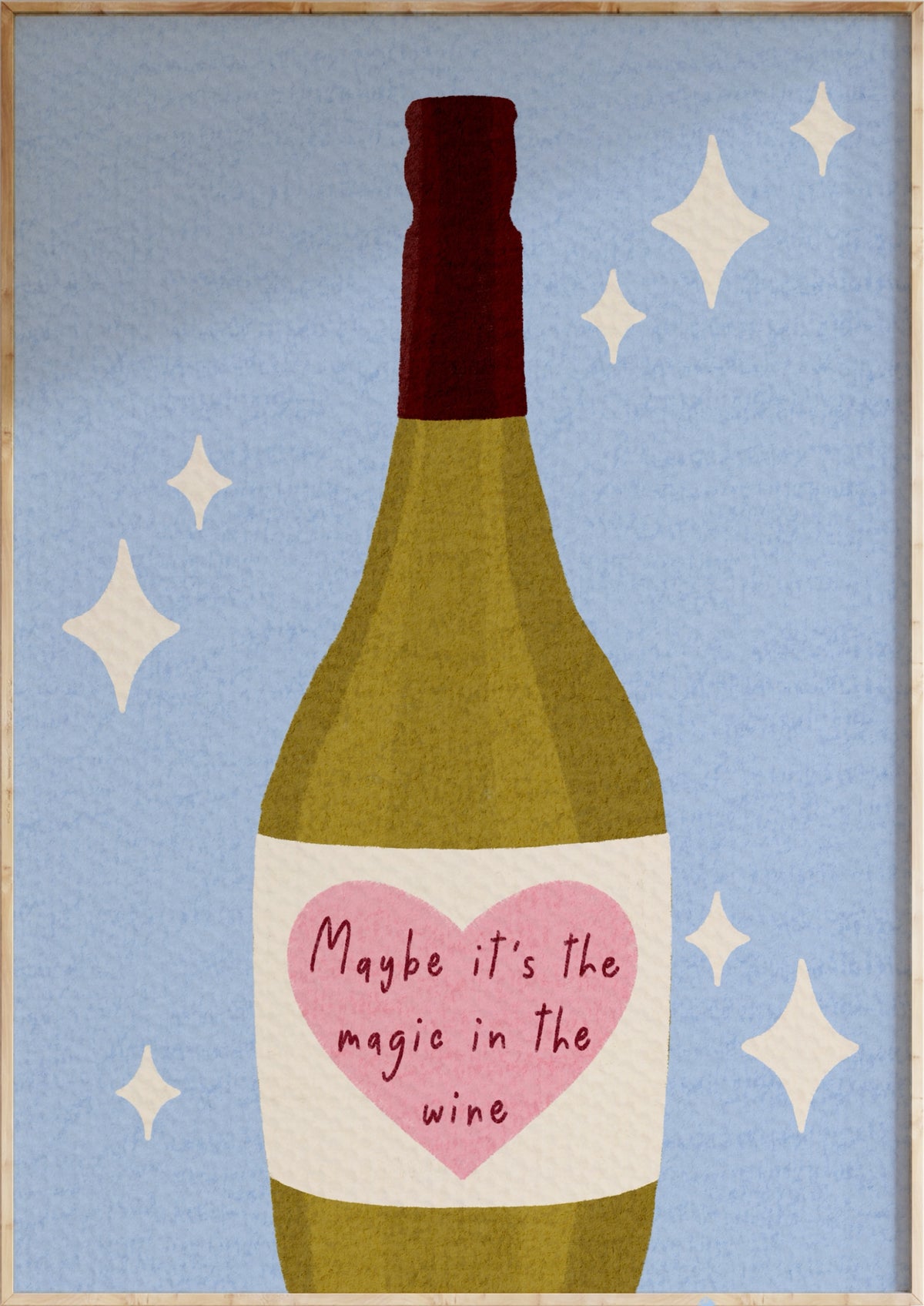 Magic In The Wine Art Print