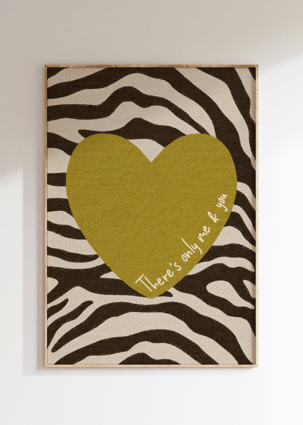Only Me & You Art Print