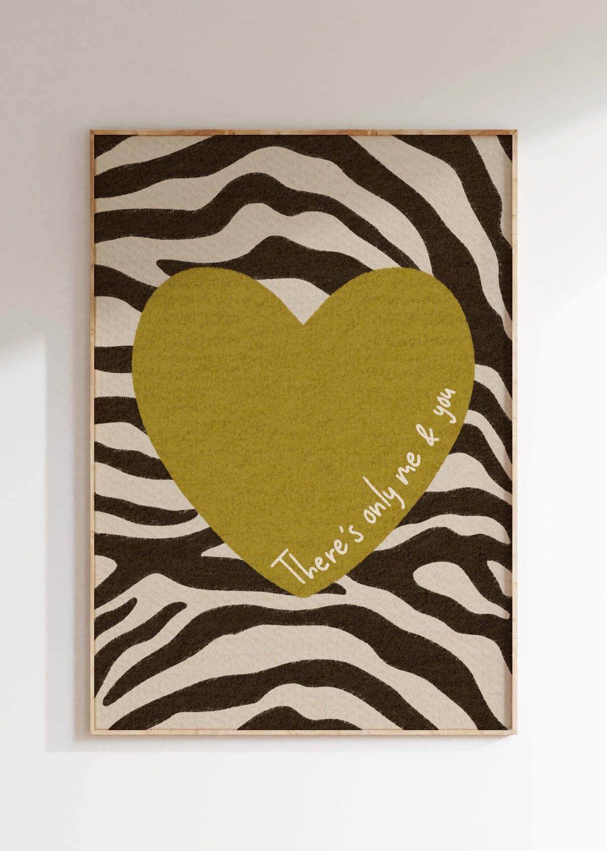 Only Me & You Art Print
