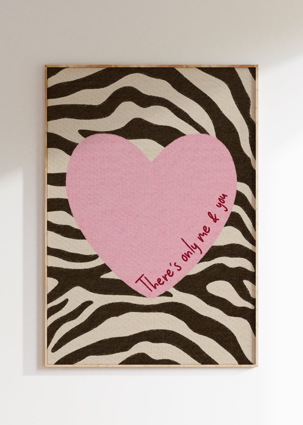 Only Me & You Art Print