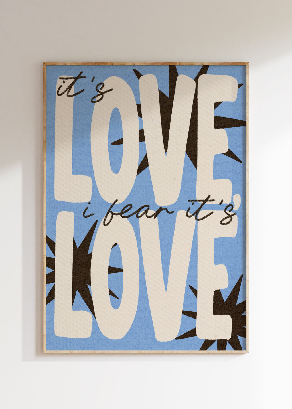 It's Love Art Print