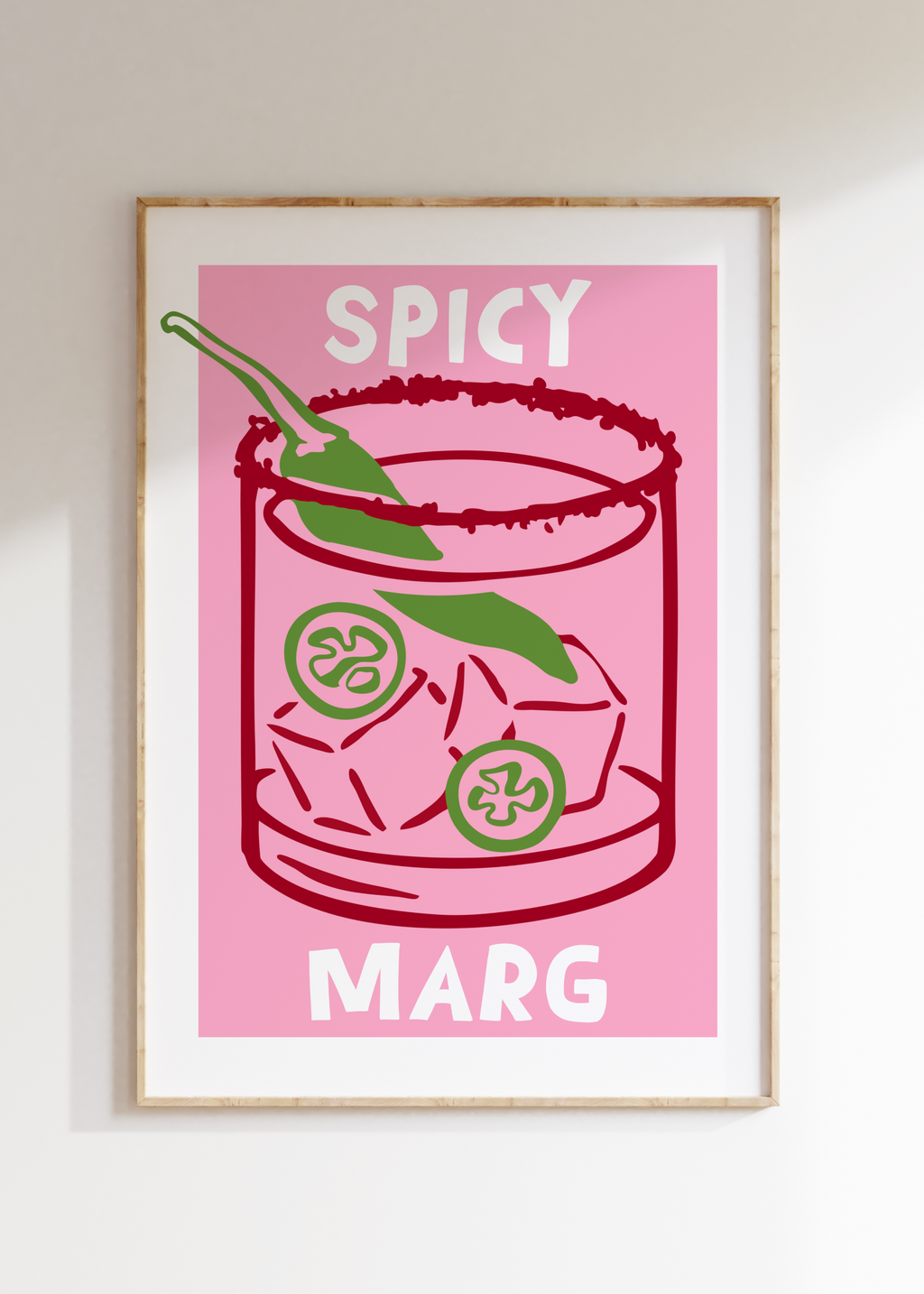 Spicy Marg Art Print