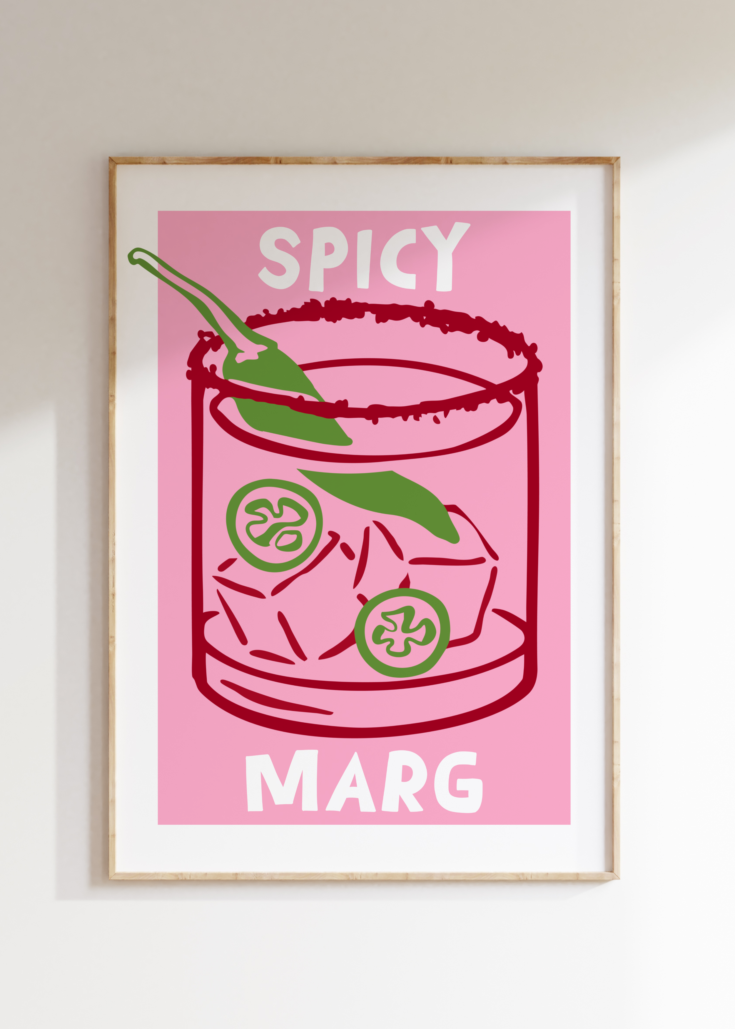 Spicy Marg Art Print