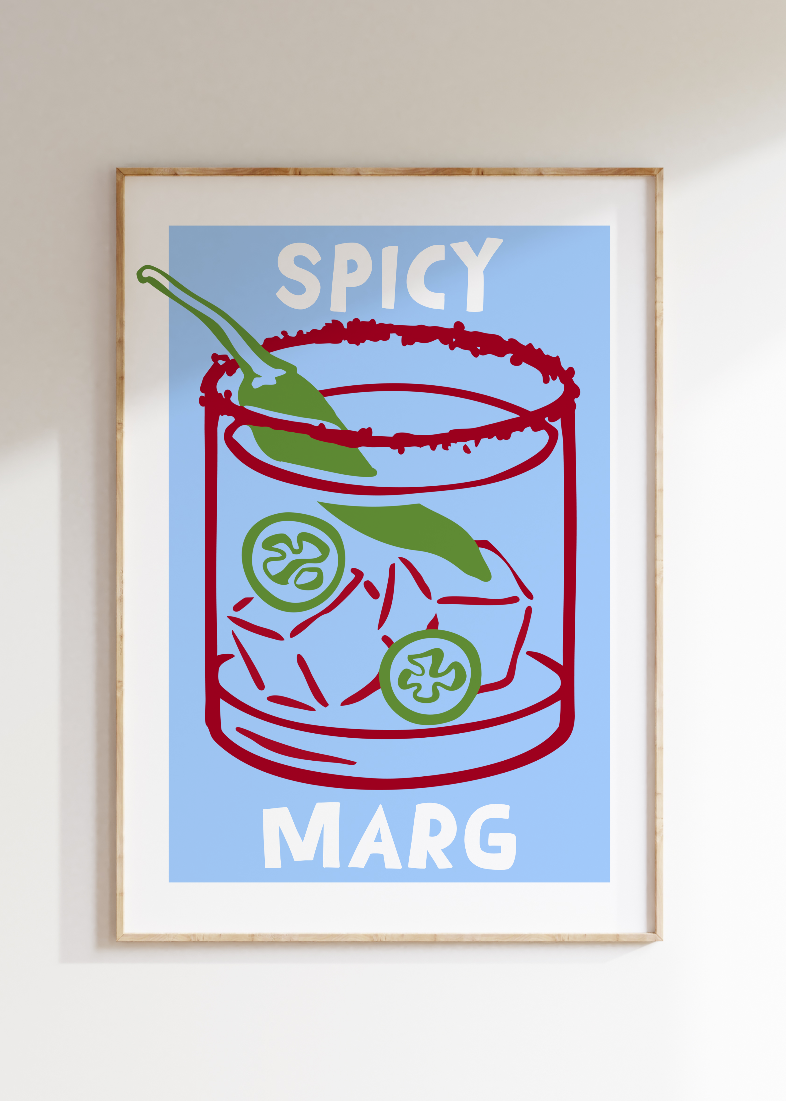 Spicy Marg Art Print