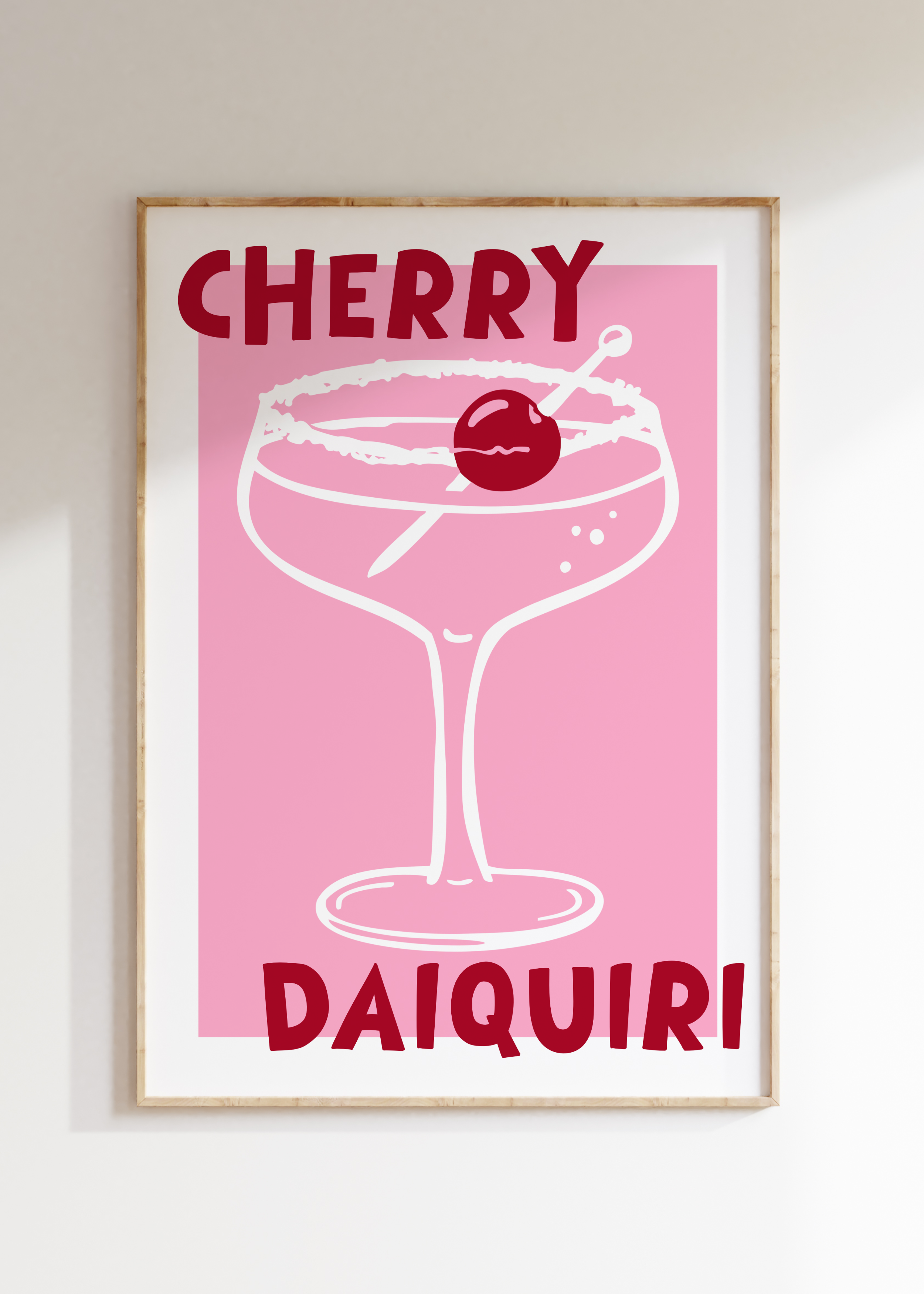 Cherry Daquiri Art Print