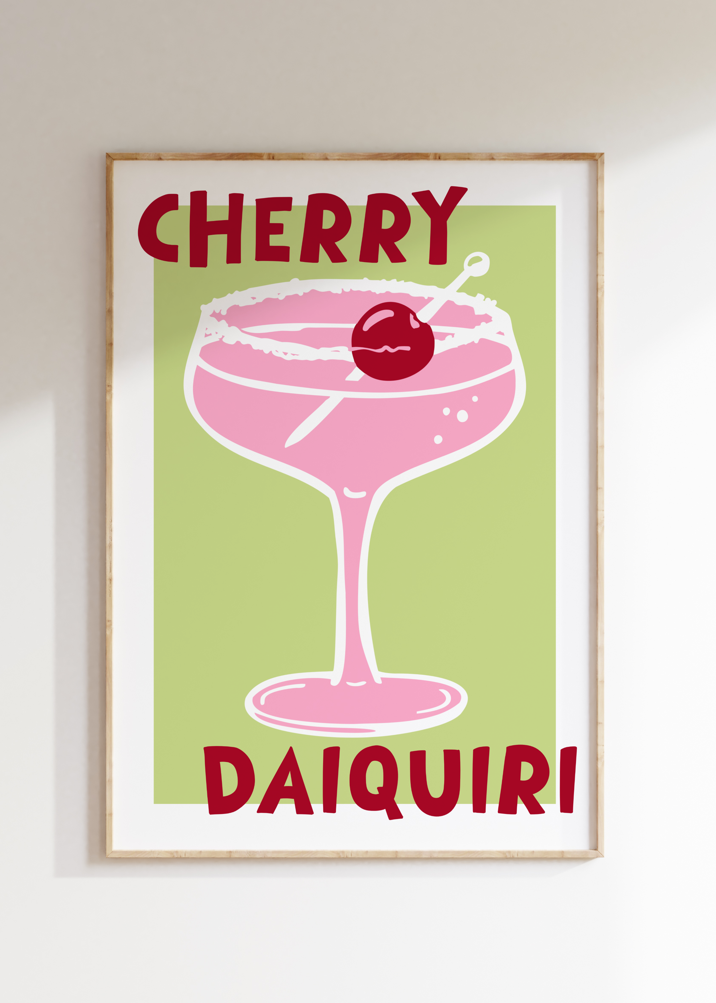 Cherry Daquiri Art Print