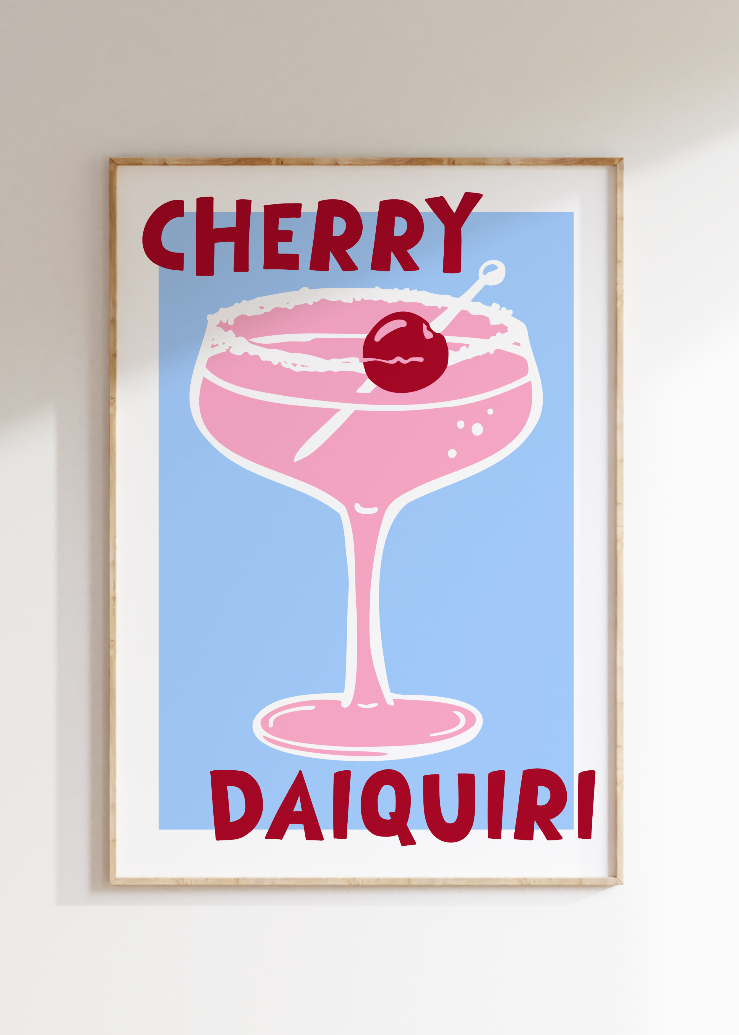 Cherry Daquiri Art Print