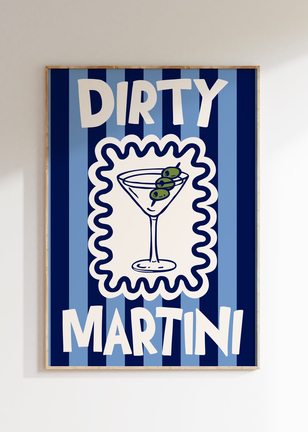Dirty Martini Art Print
