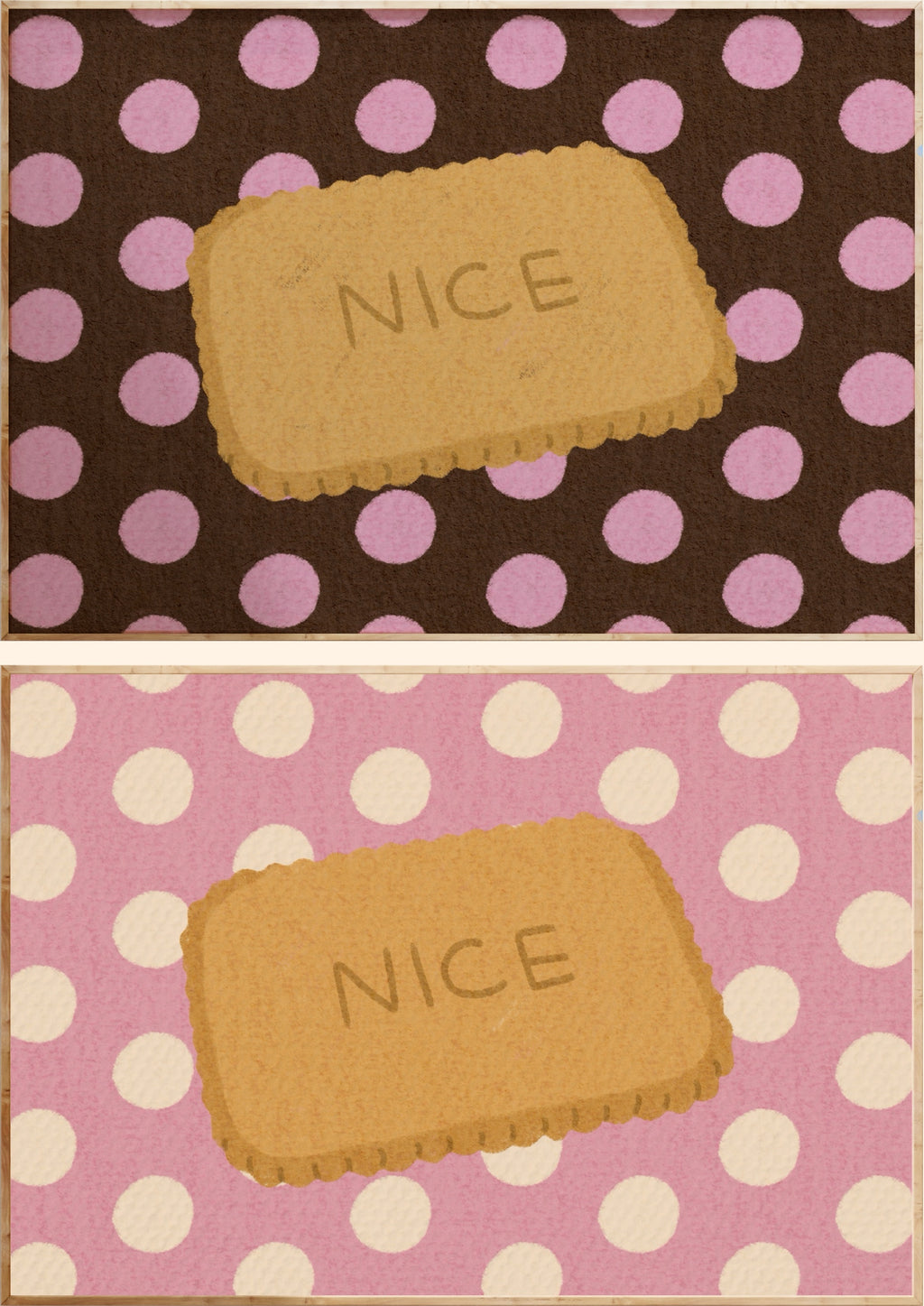Biscuit Art Print
