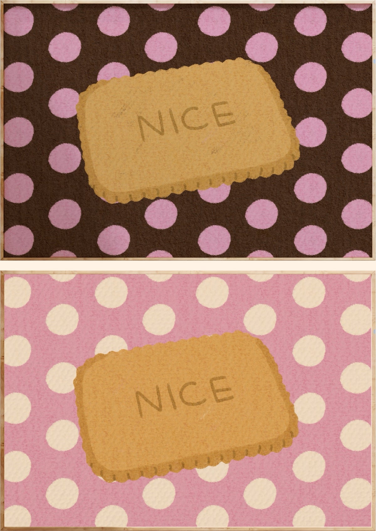Biscuit Art Print
