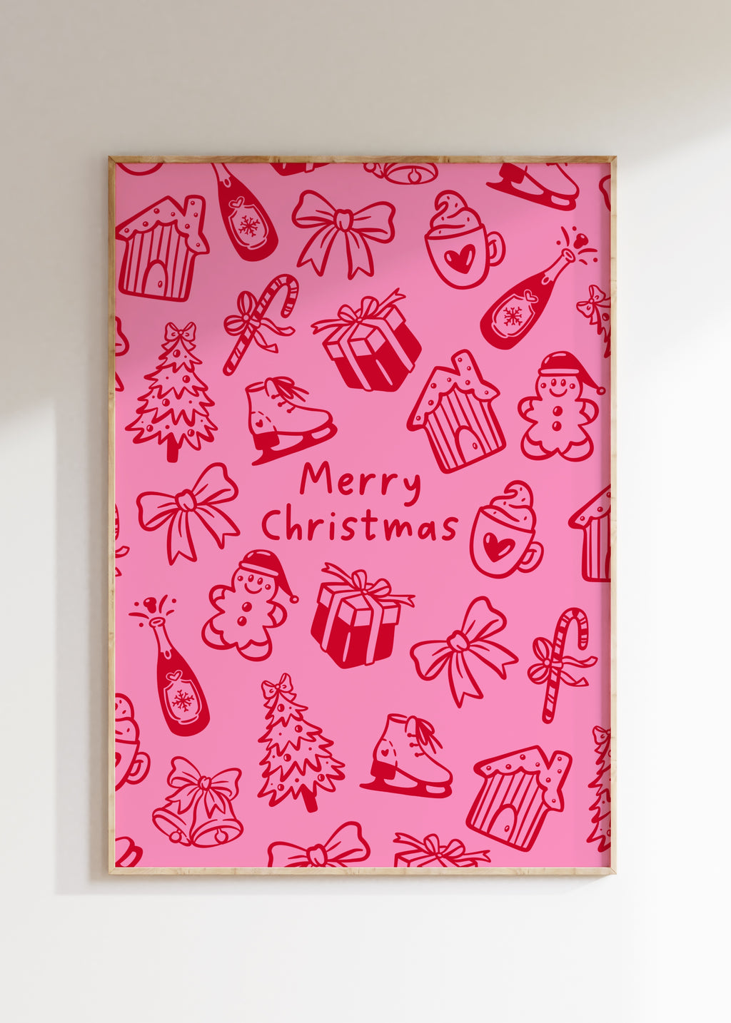 Merry Christmas Art Print