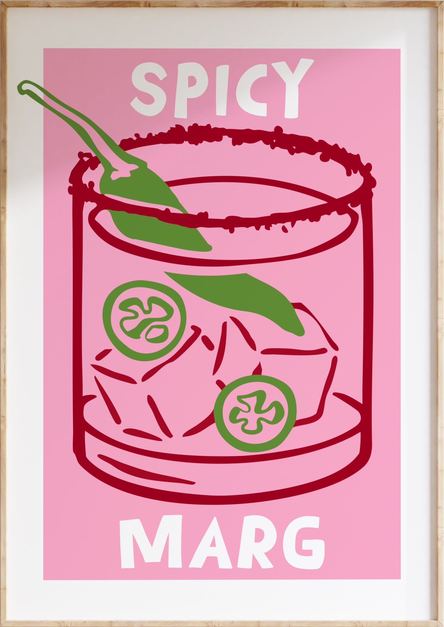 Spicy Marg Art Print