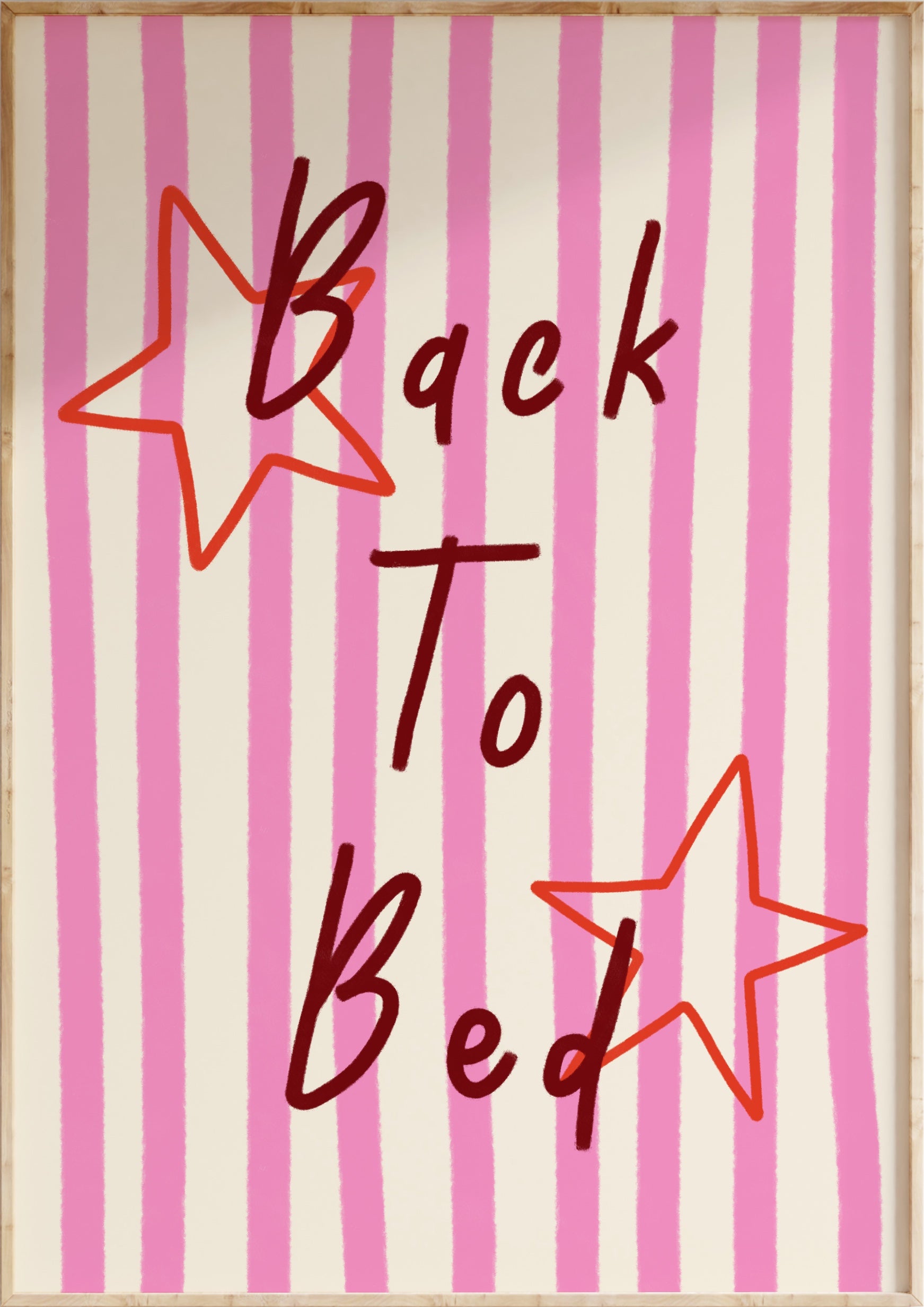 Back To Bed Art Print