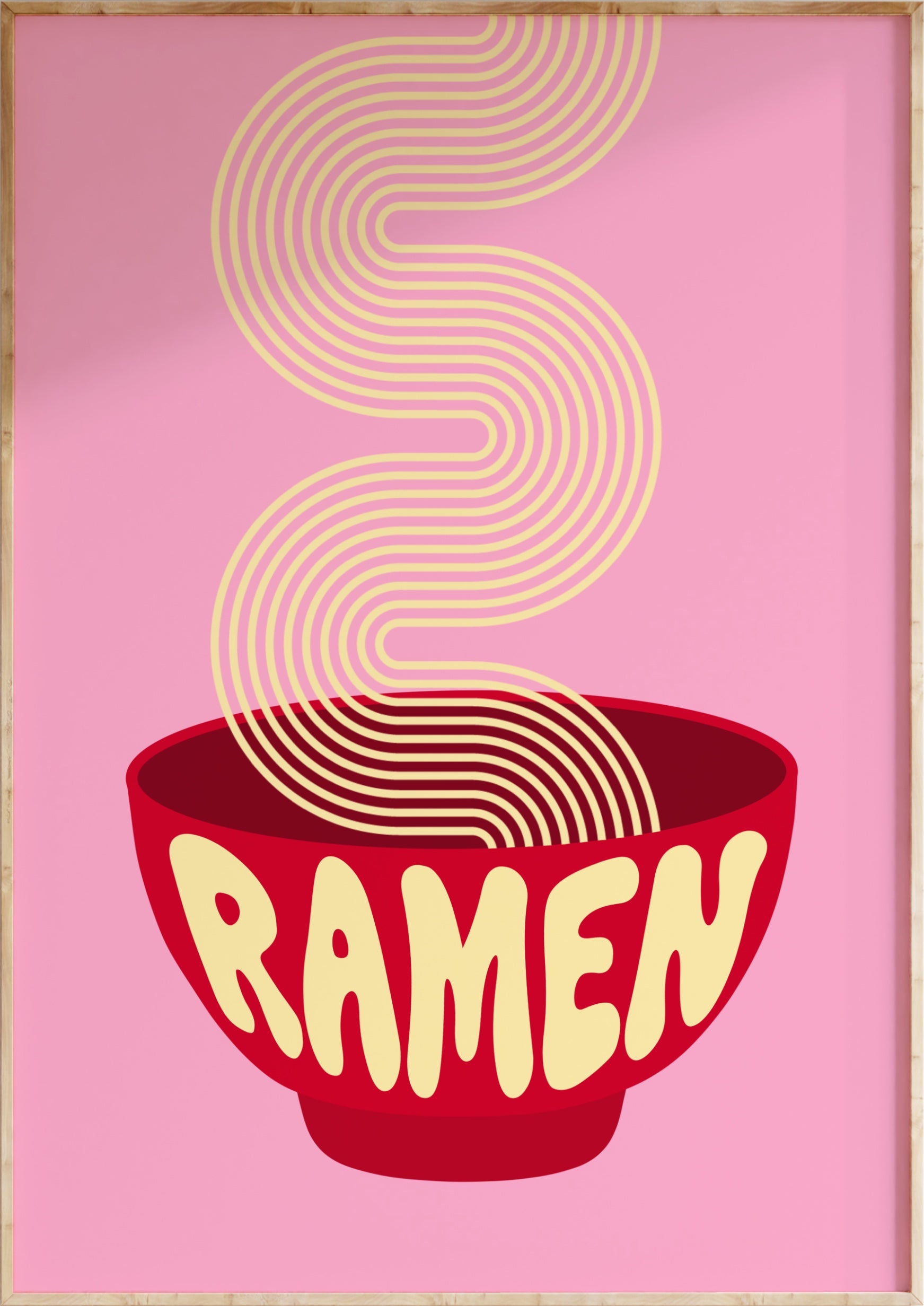 Ramen Noodle Art Print