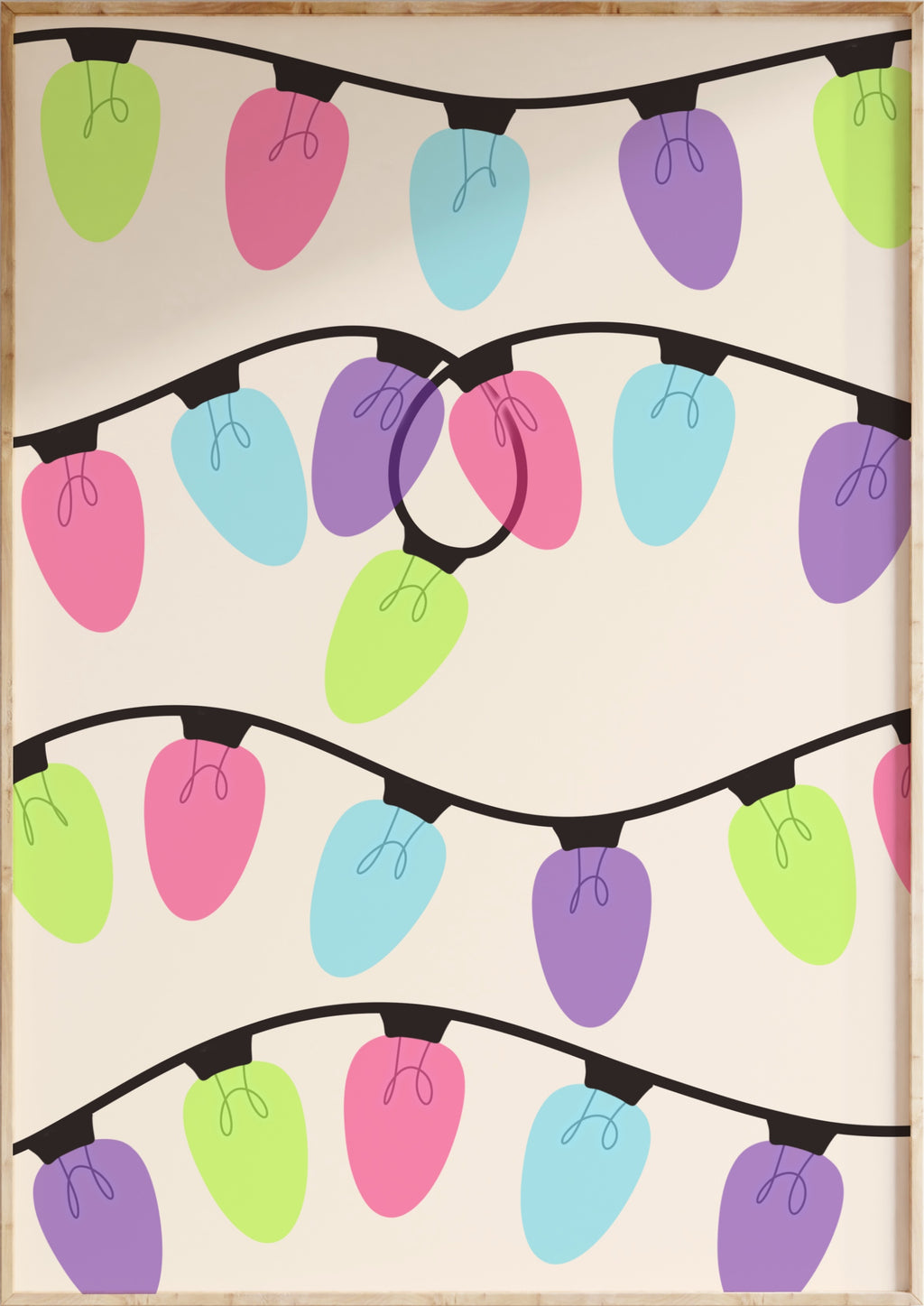 Fairy Lights Art Print