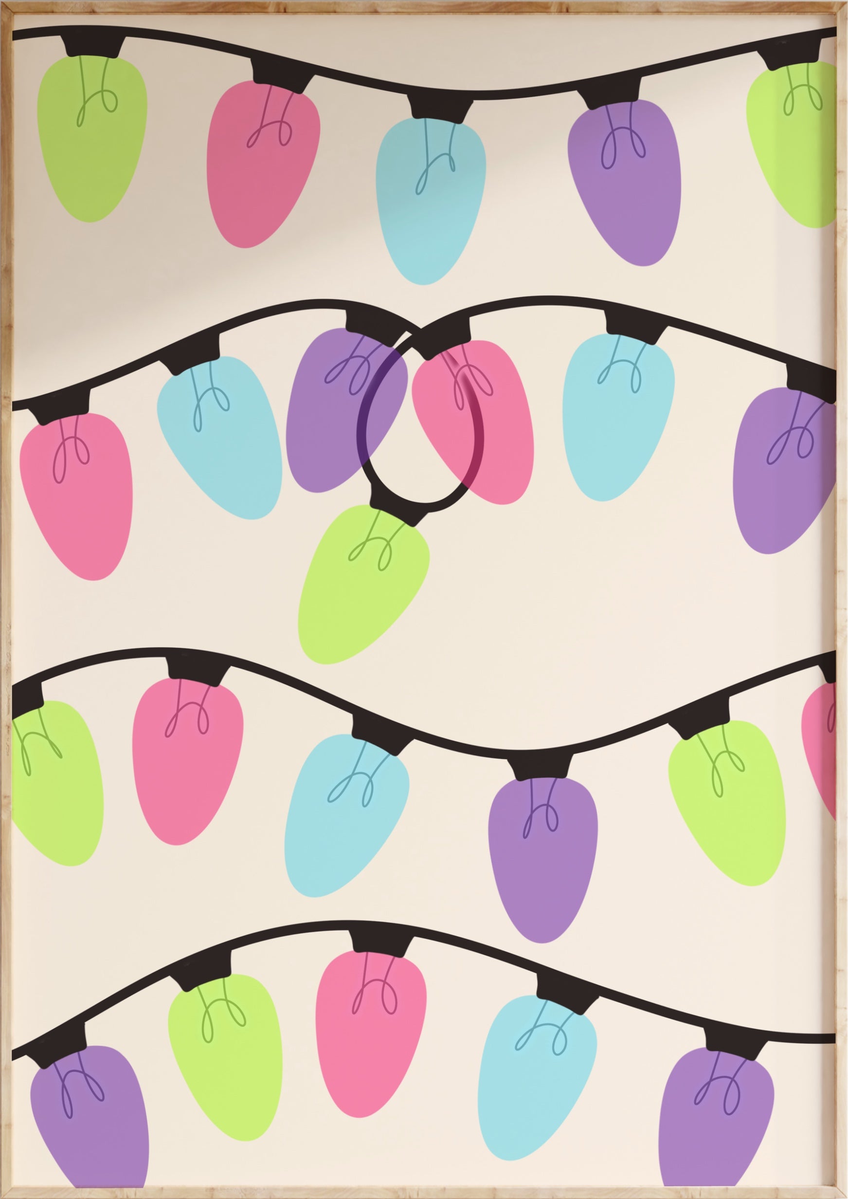 Fairy Lights Art Print