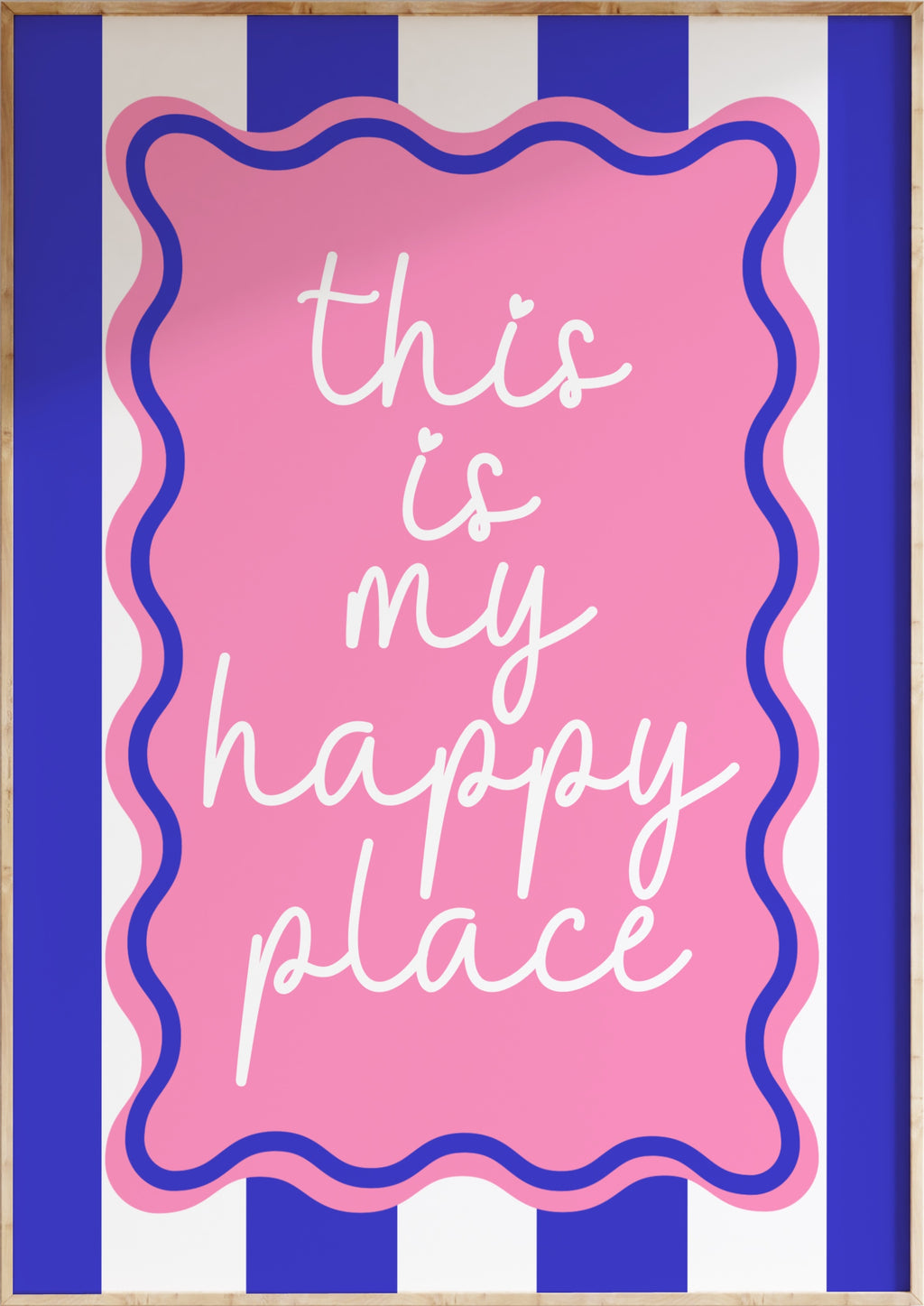 Happy Place Art Print