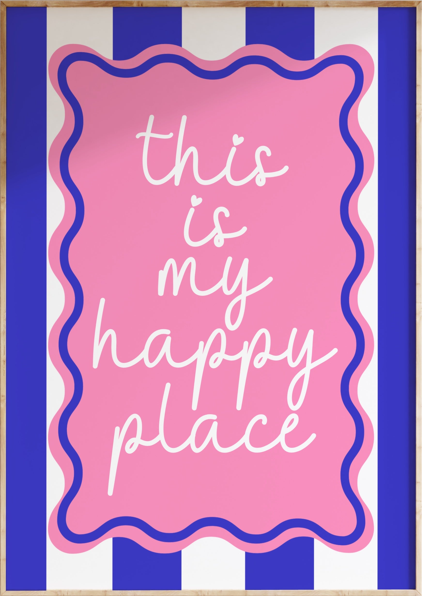 Happy Place Art Print