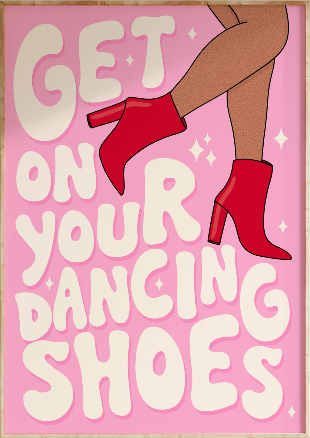 Dancing Shoes Art Print