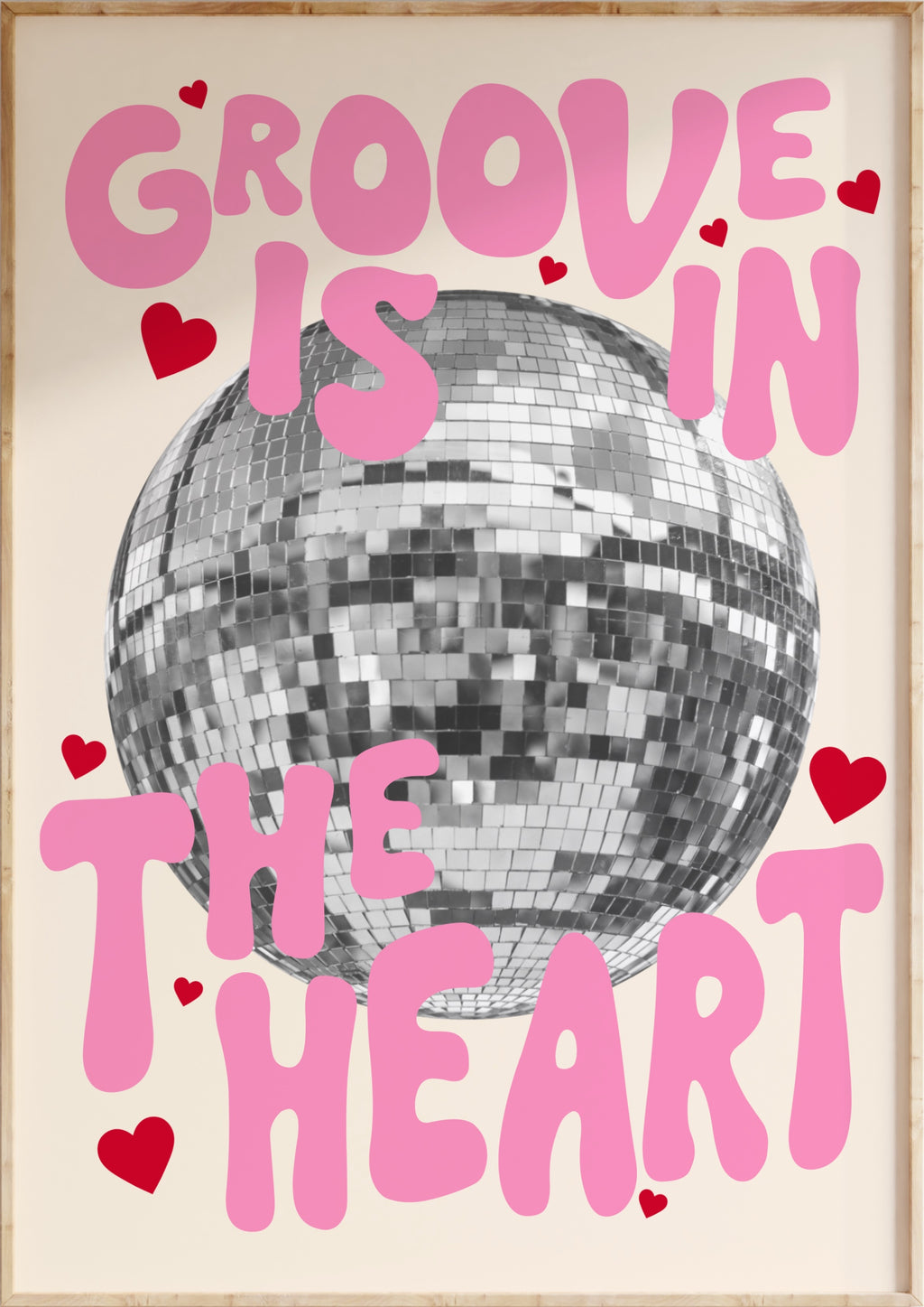 Groove Is In The Heart Art Print