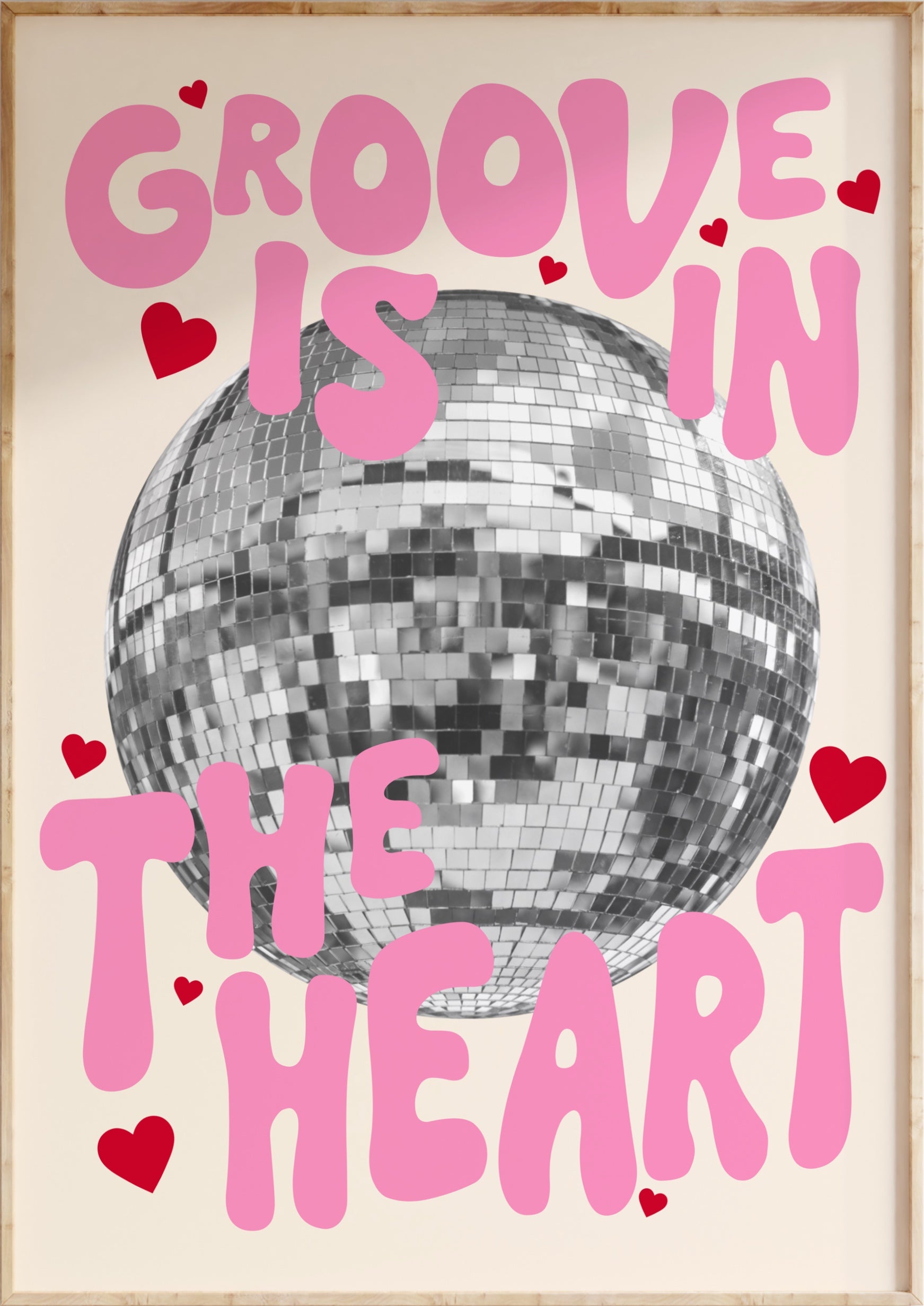 Groove Is In The Heart Art Print
