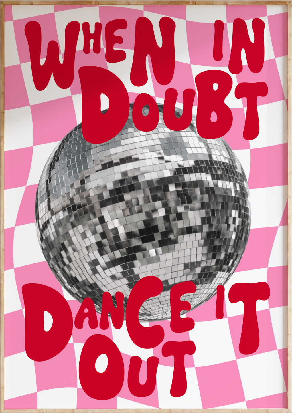 Disco Ball Art Print