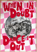 Disco Ball Art Print