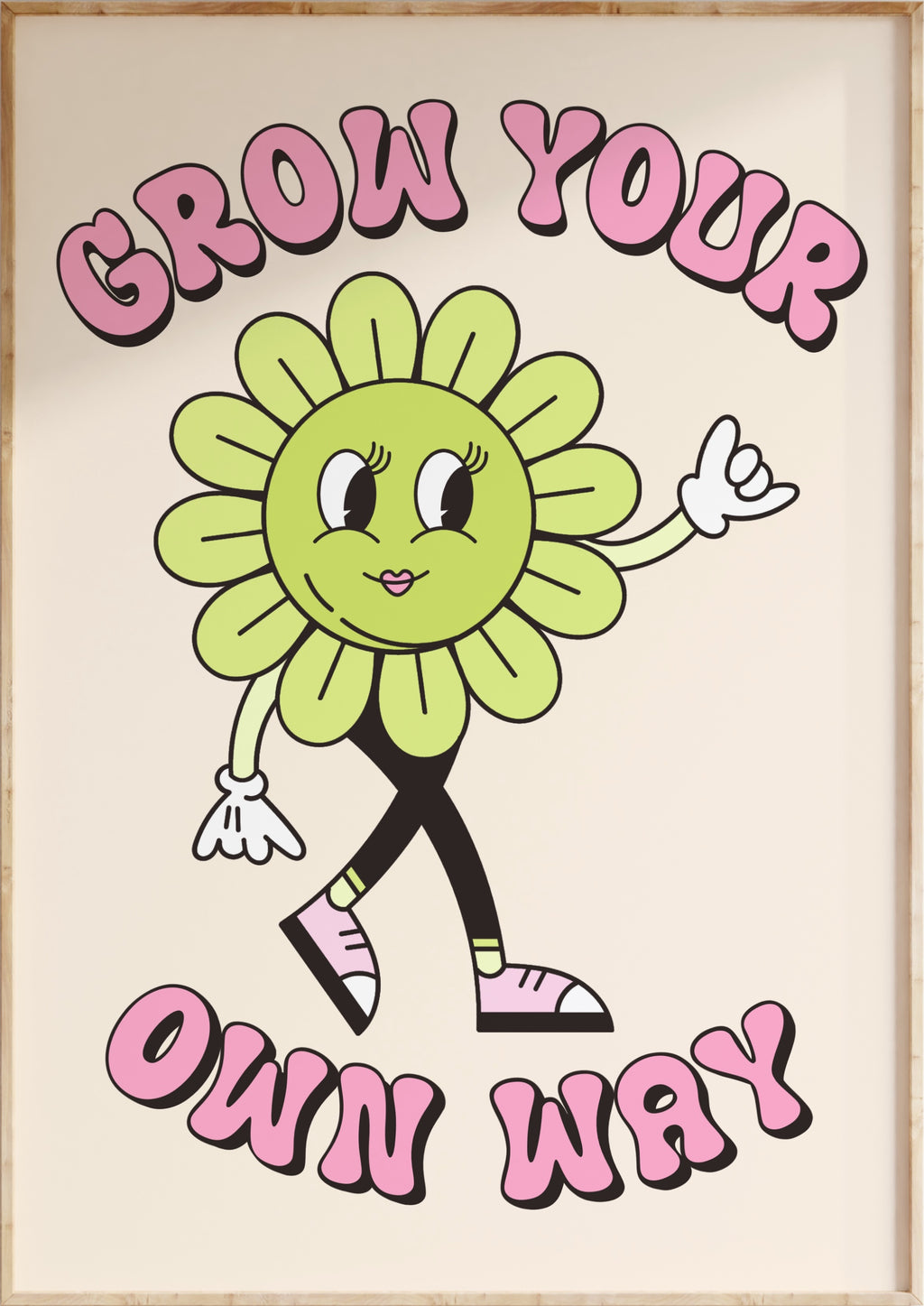 Grow Your Own Way Art Print