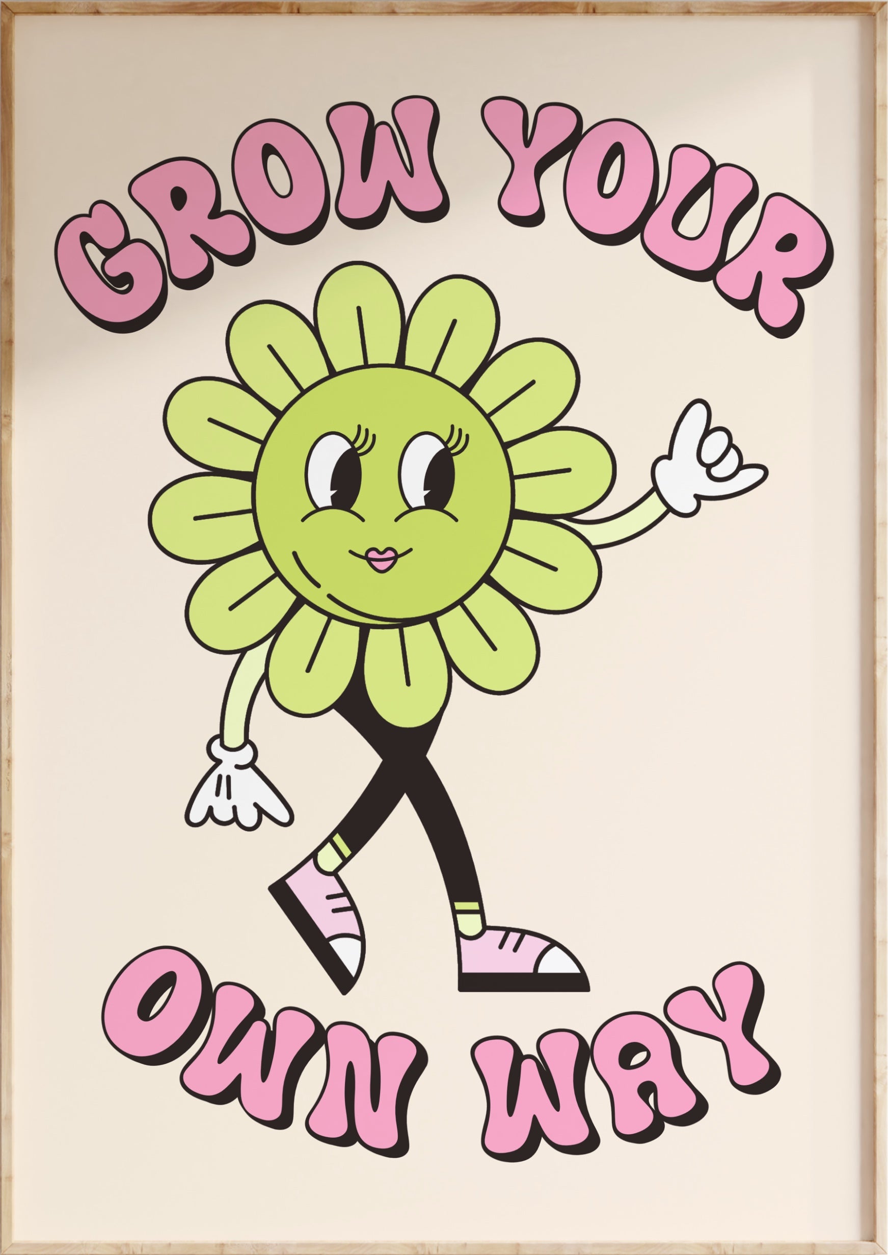 Grow Your Own Way Art Print