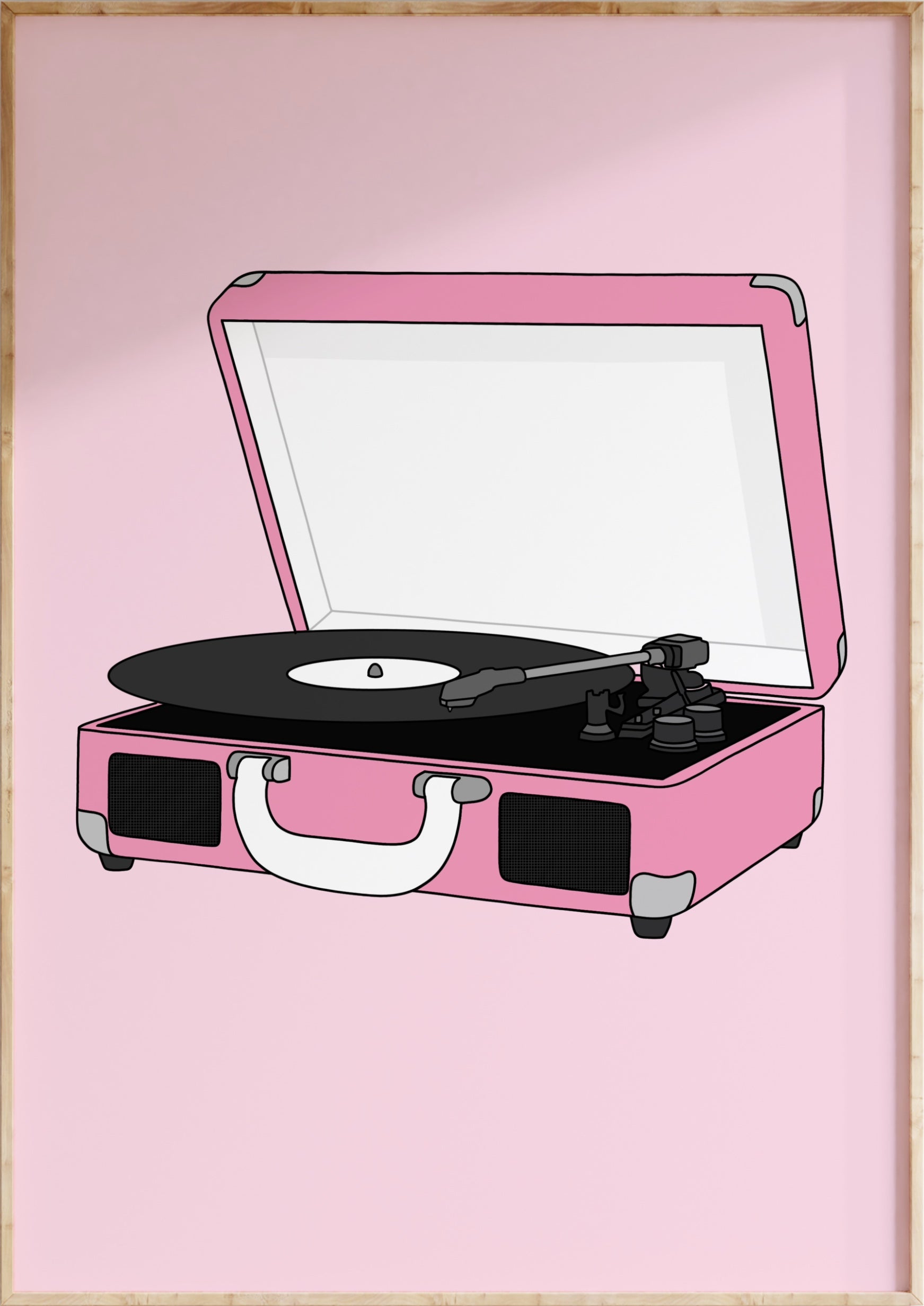 Turntable Art Print