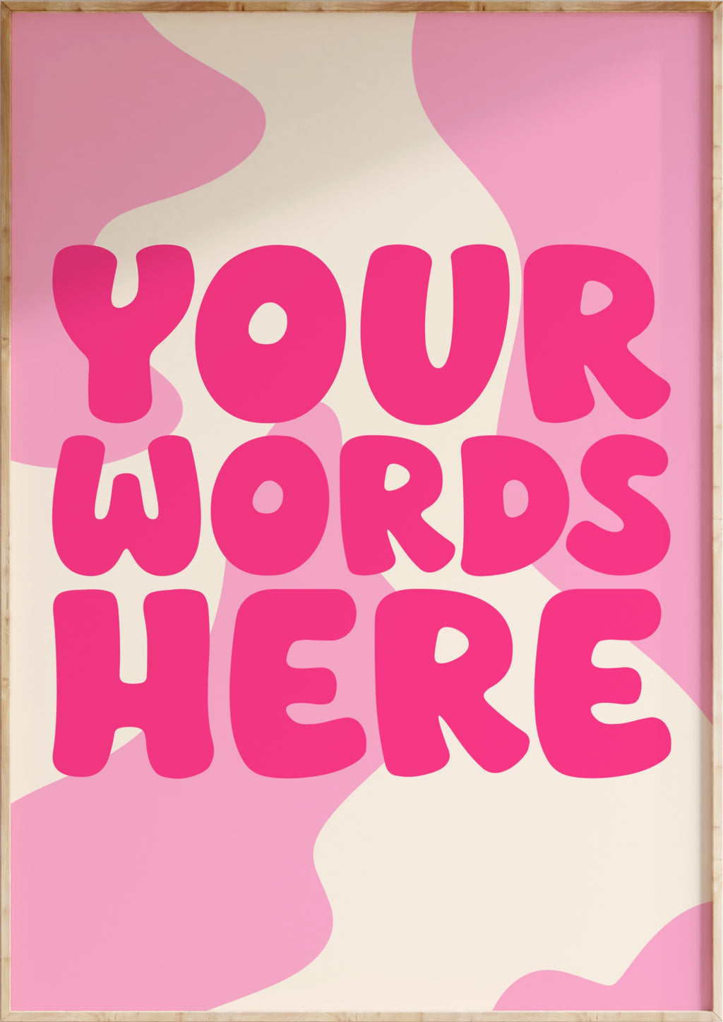 Custom Word Art Print