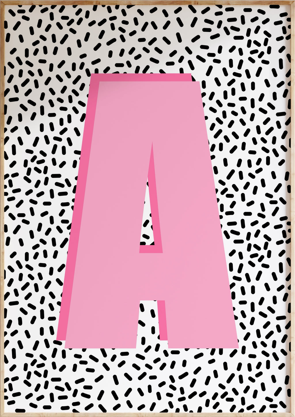 Custom Letter Art Print