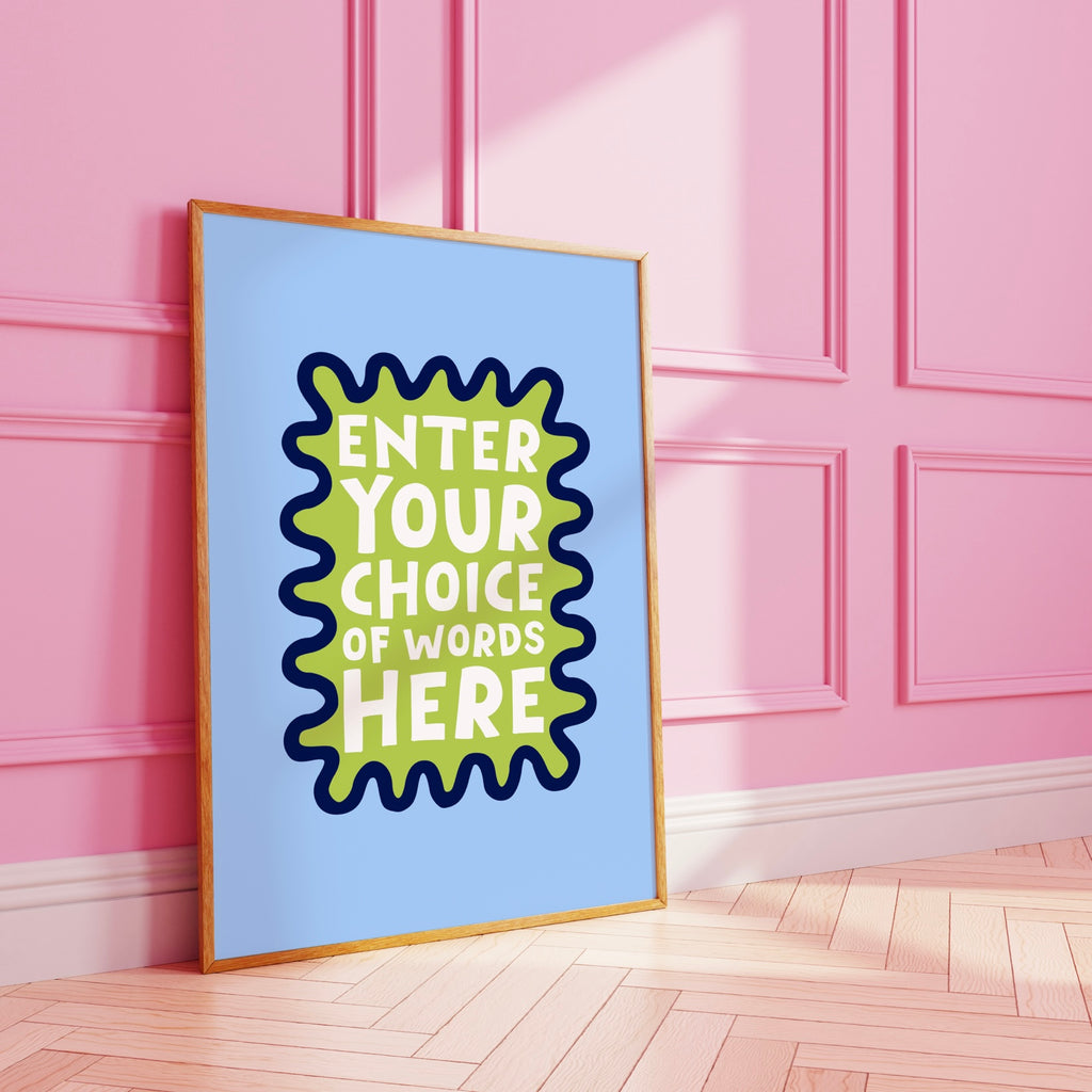 Wavy Custom Art Print