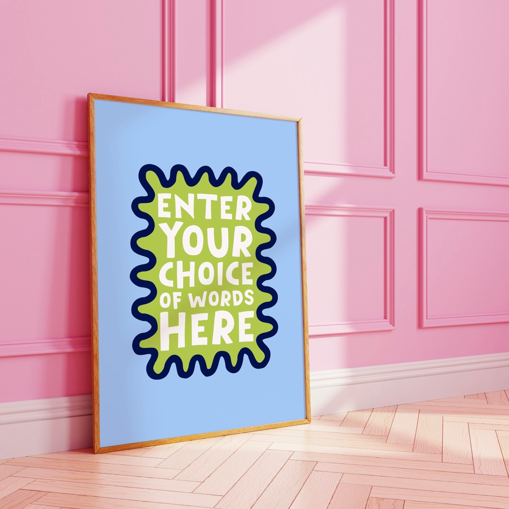 Wavy Custom Art Print