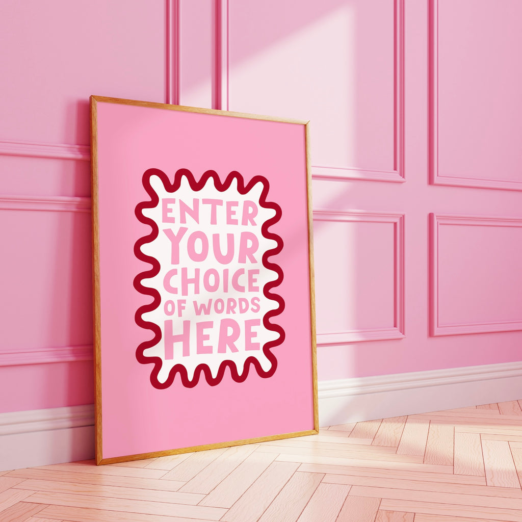 Wavy Custom Art Print