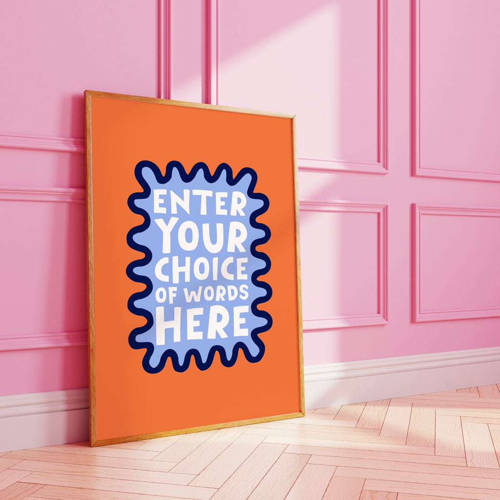 Wavy Custom Art Print