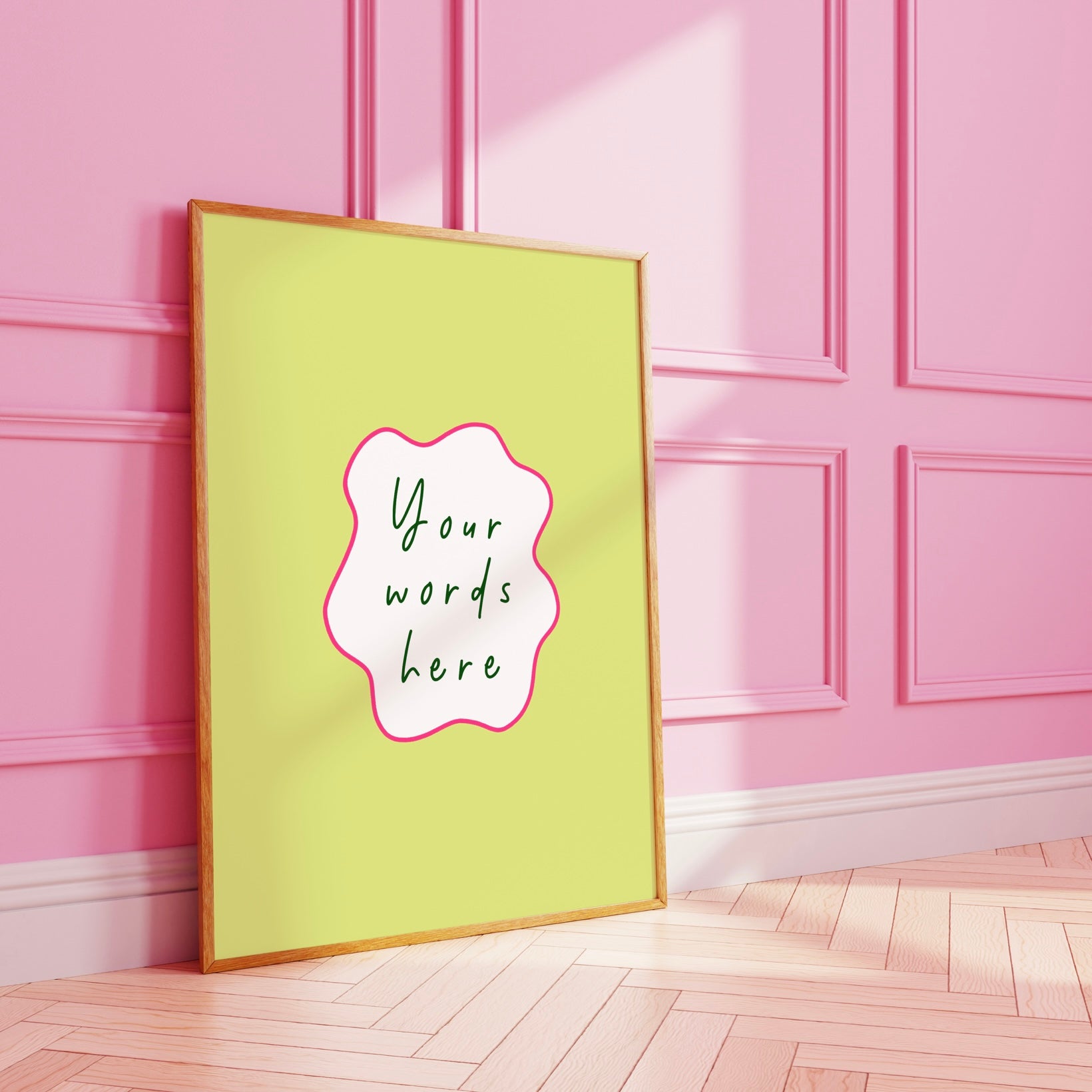 Custom Wavy Art Print