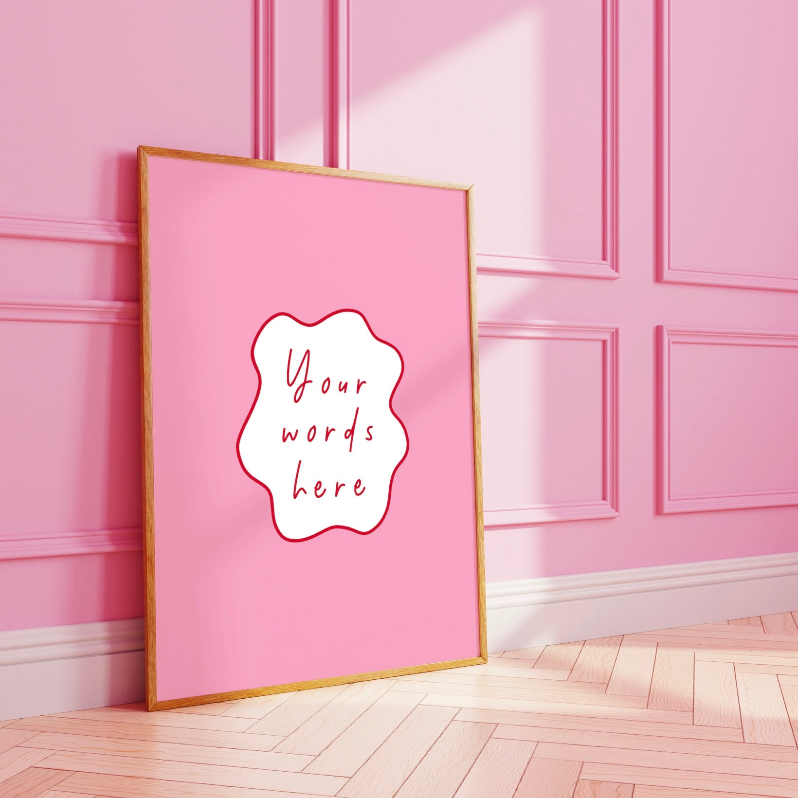 Custom Wavy Art Print