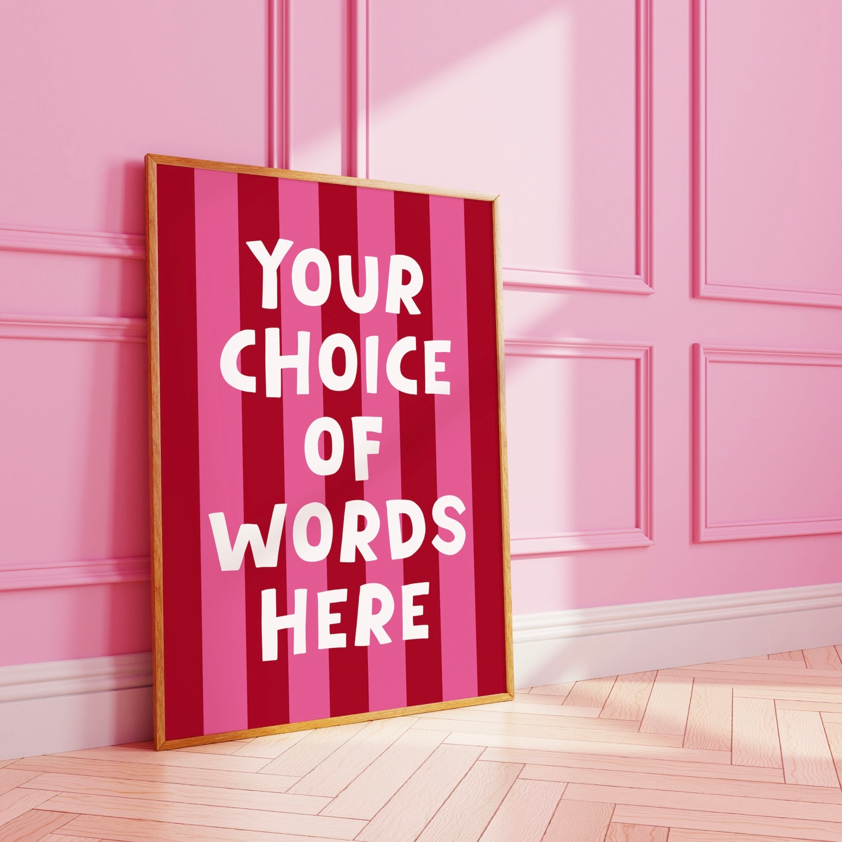 Striped Custom Art Print