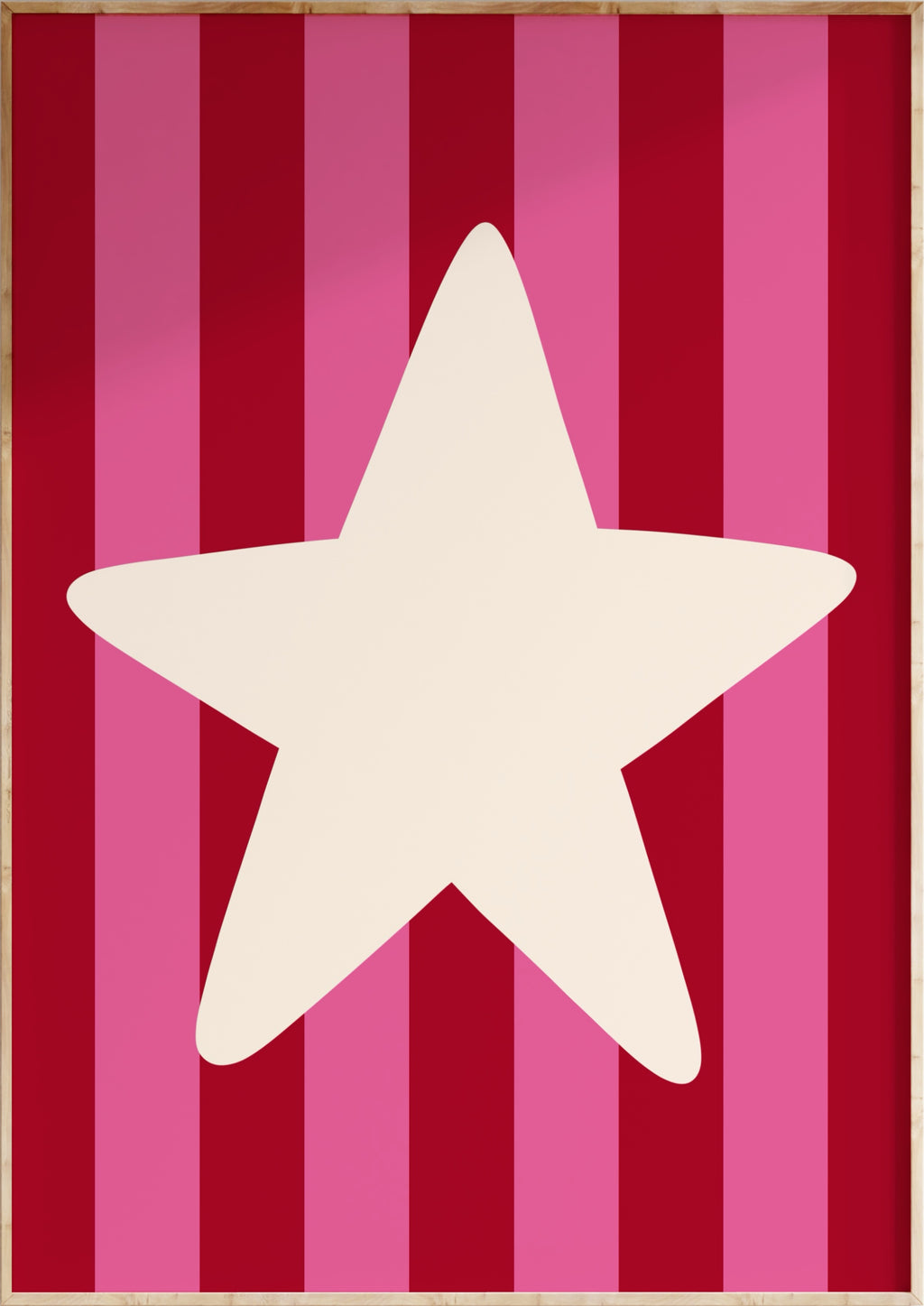 Funky Star Art Print