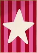 Funky Star Art Print