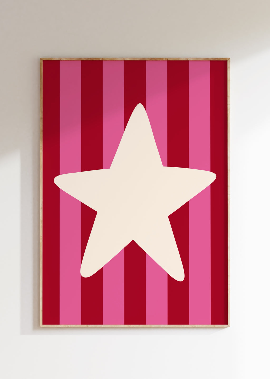Funky Star Art Print