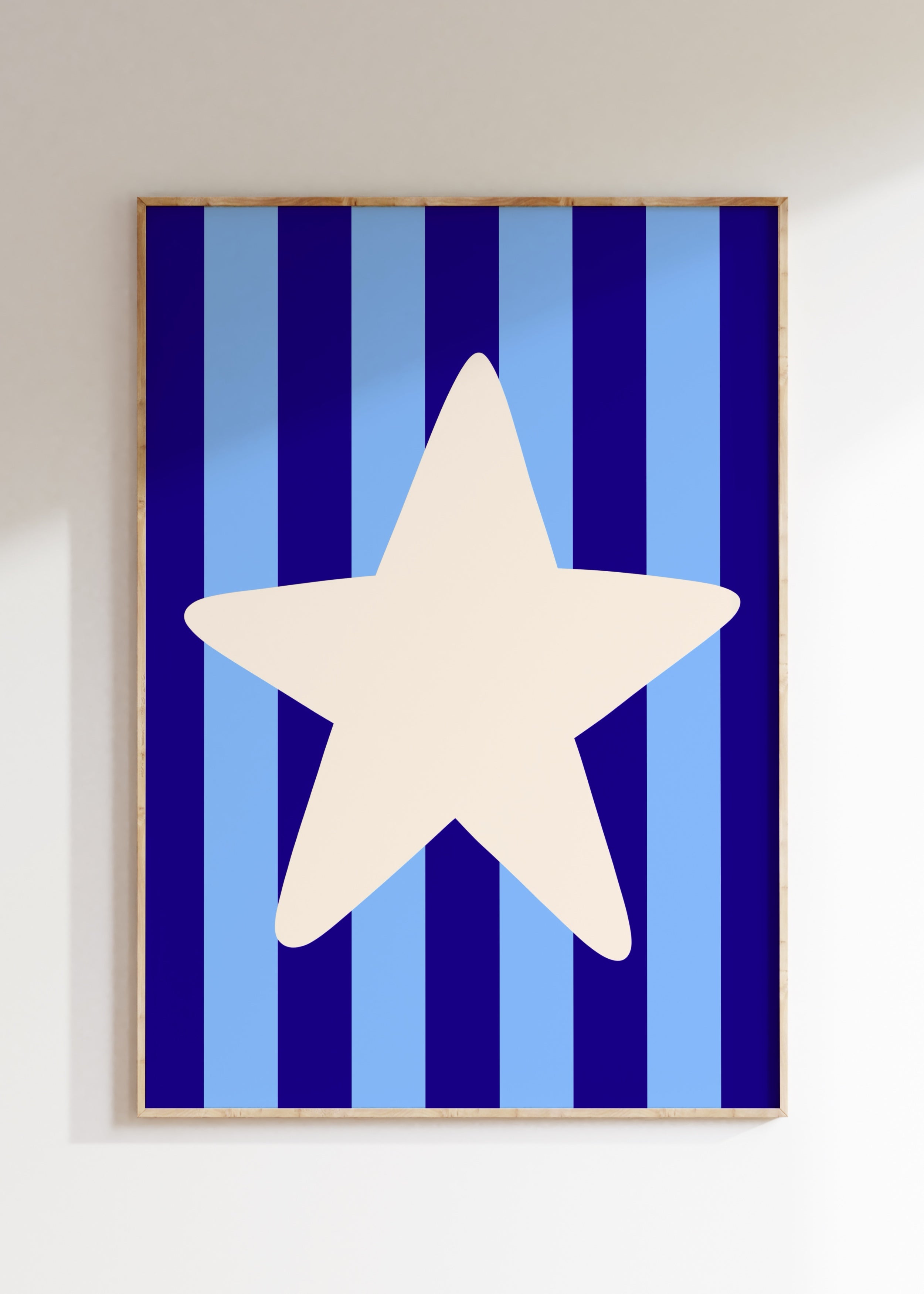 Funky Star Art Print