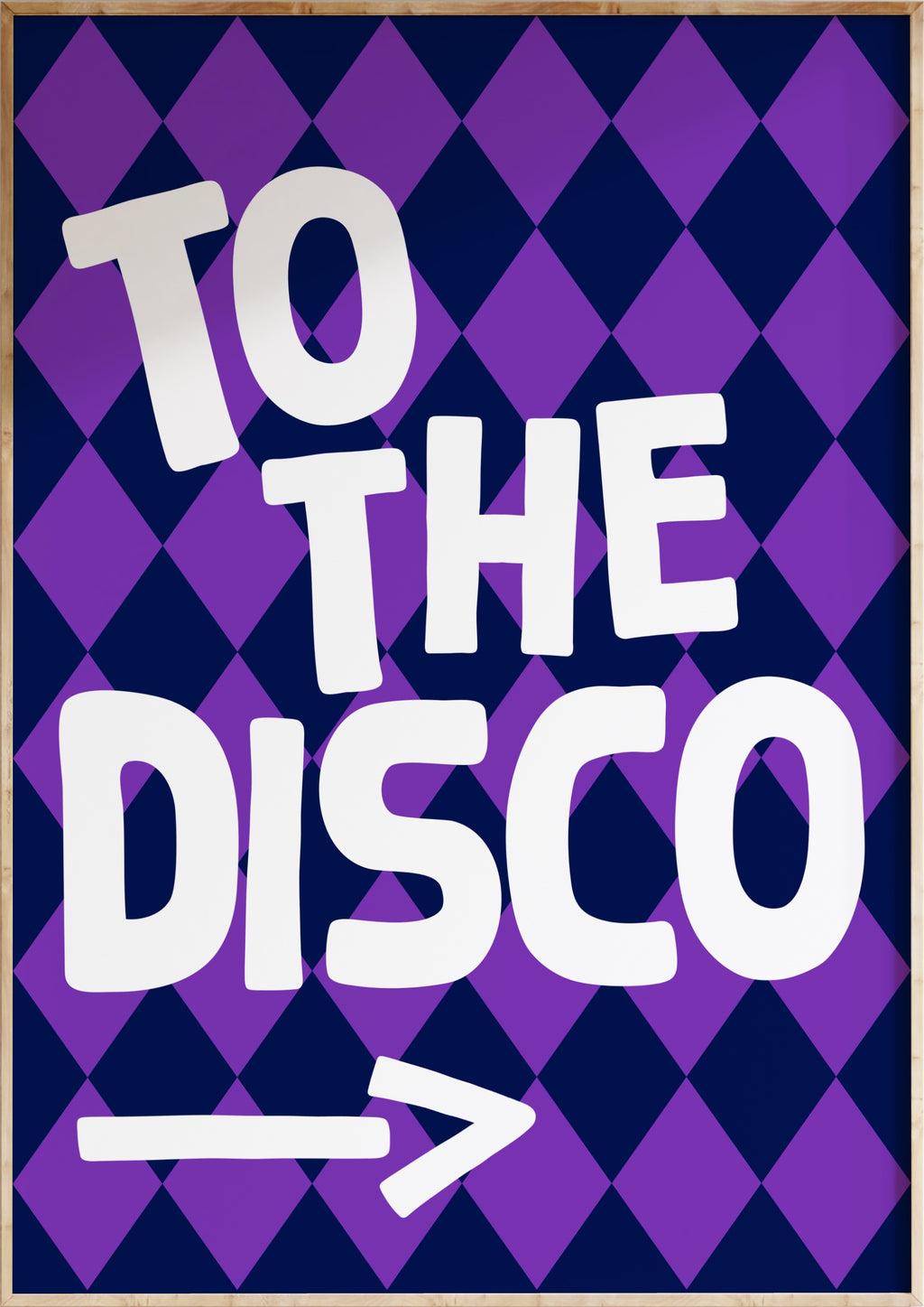 To The Disco Art Print