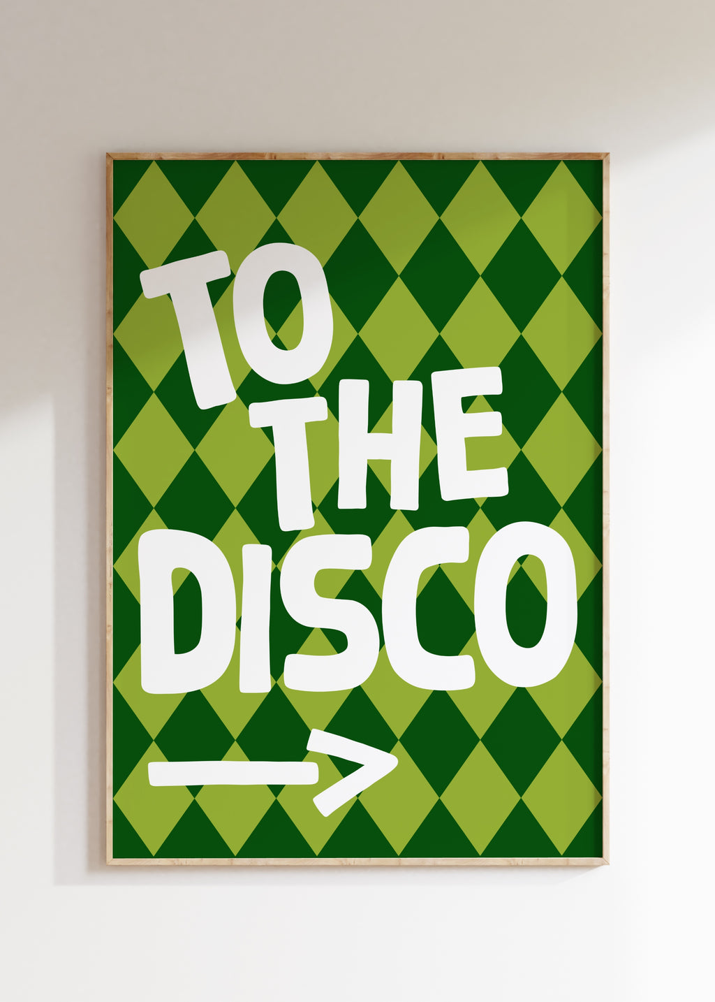 To The Disco Art Print